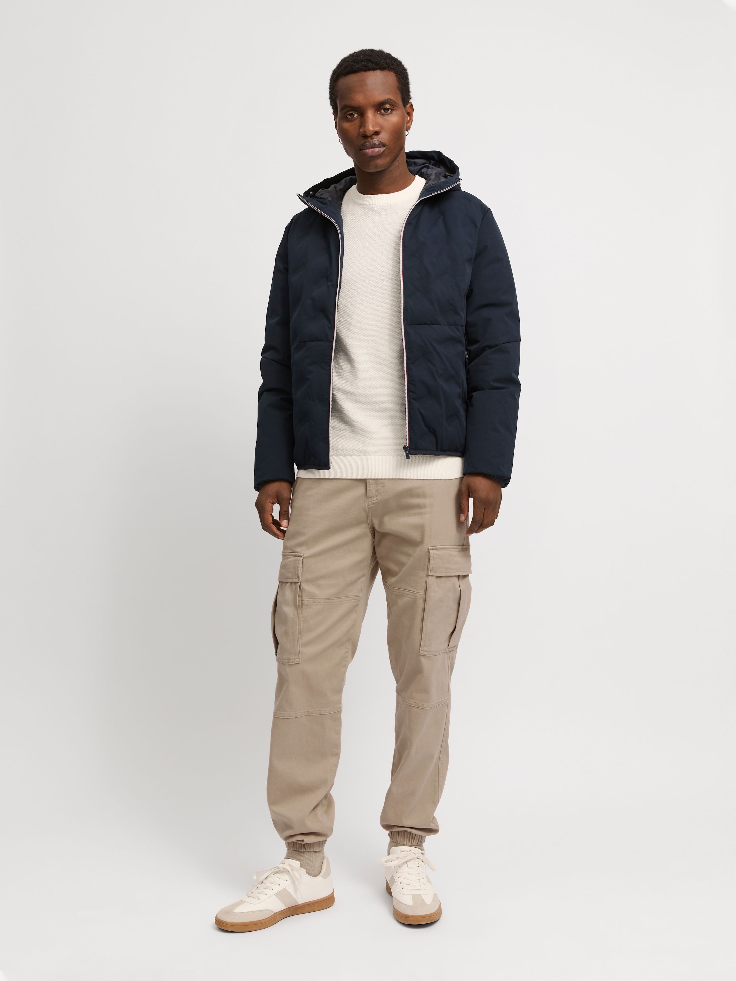 Jack & Jones Cargohose »JPSTKANE JJJONNIE CUFFED CARGO«