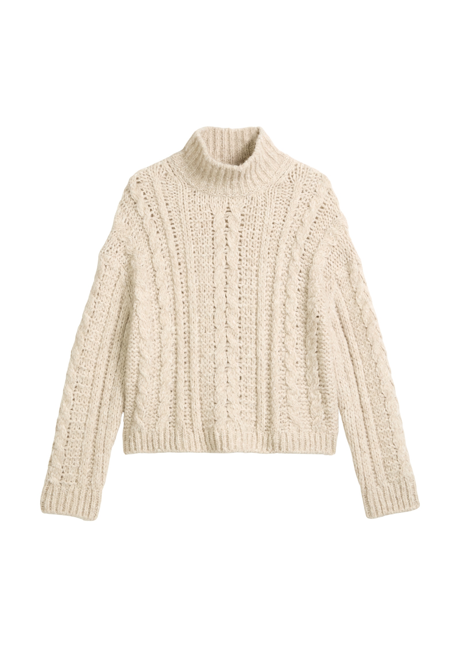Marc O'Polo Stehkragenpullover »aus Alpakawolle-Baumwolle-Merinowolle-Mix«