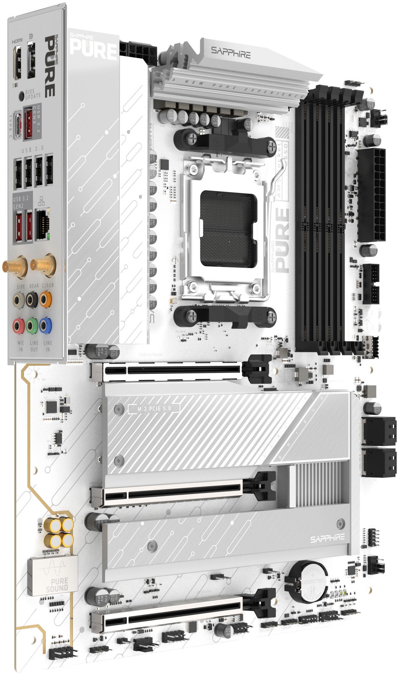 Sapphire Mainboard »PURE B850A WIFI 7«