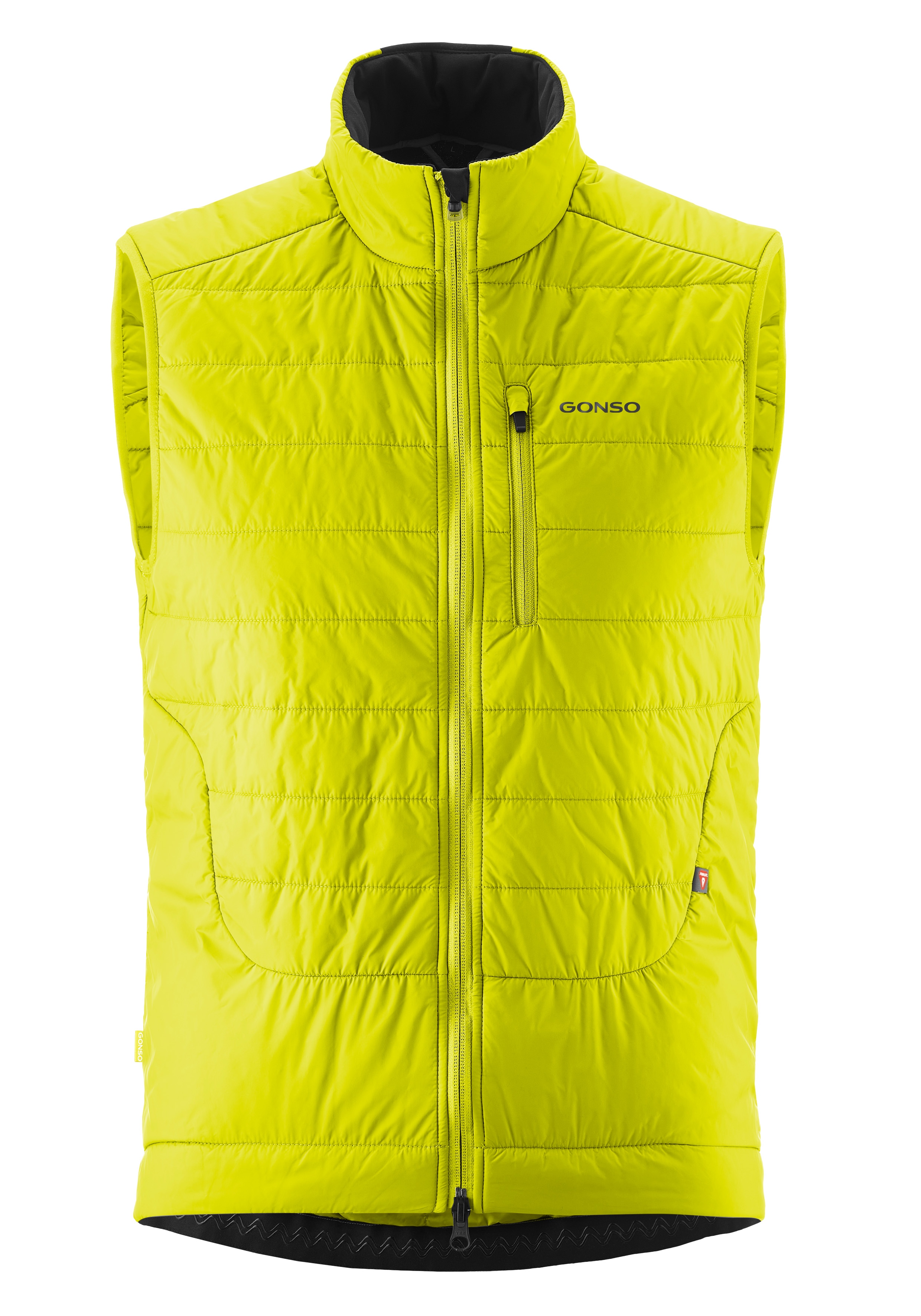 Gonso Funktionsweste "Trail Vest Primaloft M" wattierte atmungsaktive Herren Weste, hohe Wärmeisolation, Semi Fit