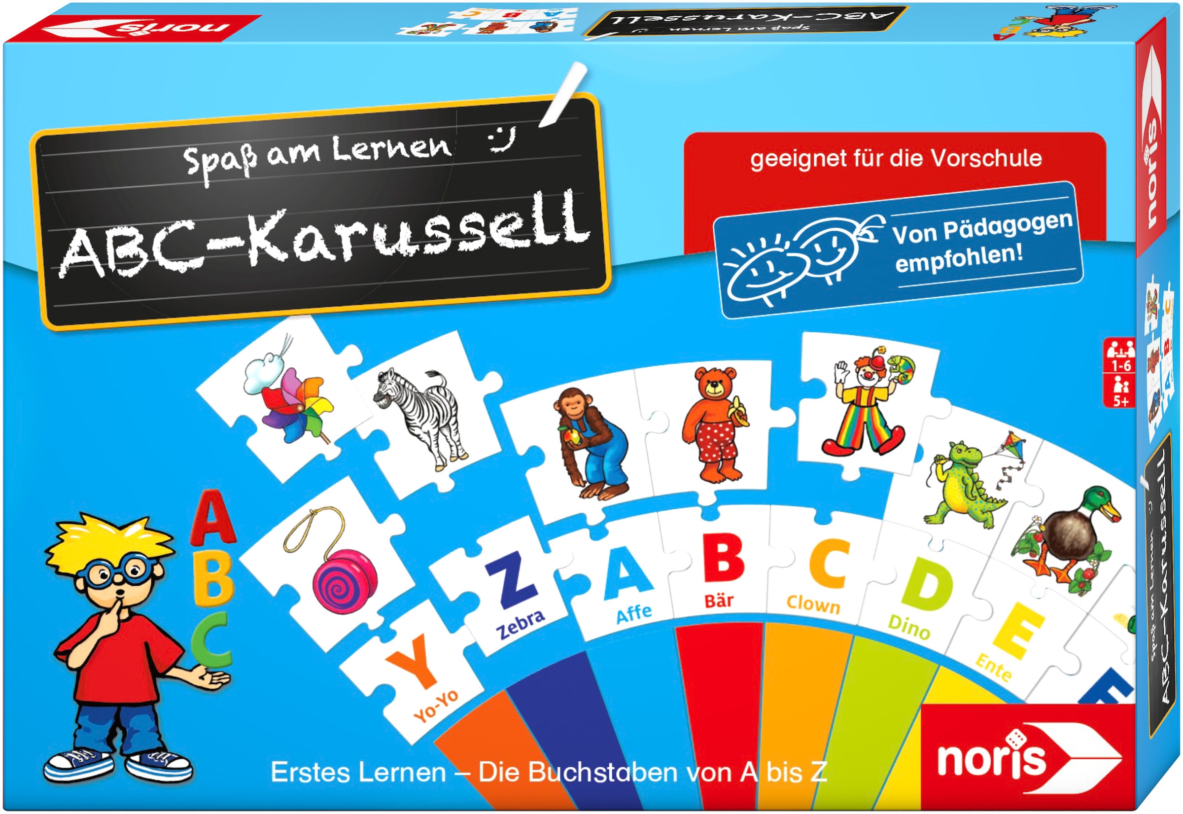 Noris Spiel »ABC-Karussell«