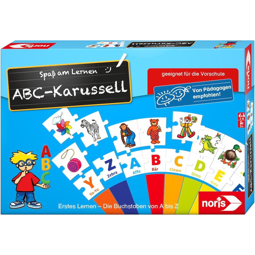 Noris Spiel »ABC-Karussell«