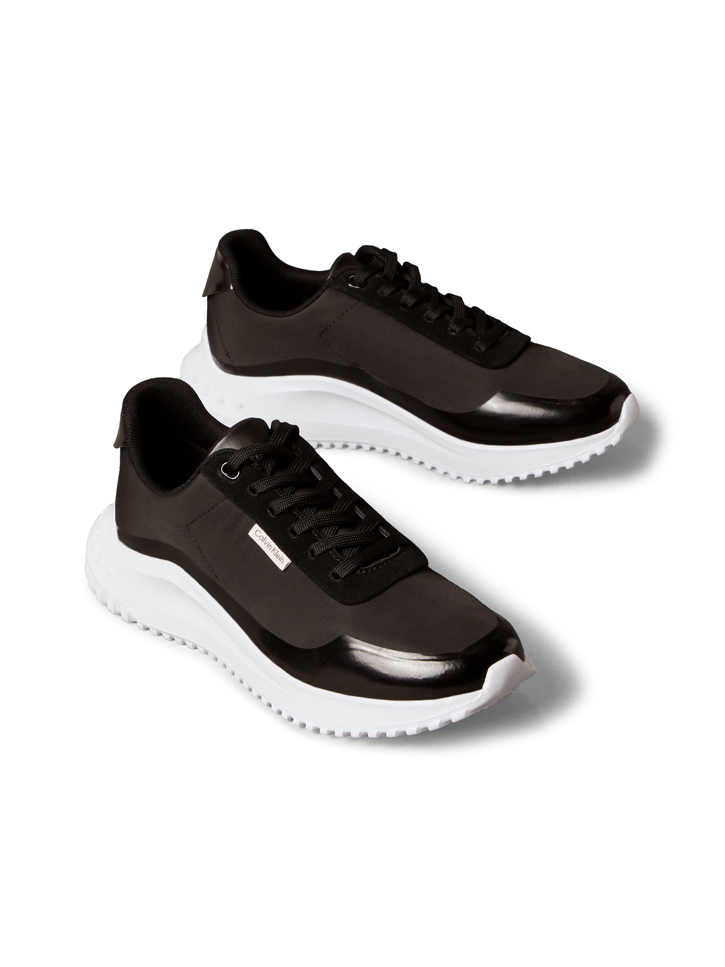 Calvin Klein Jeans Sneaker "EVA RUNNER LACE UP MAT MIX" Halbschuh, Freizeit günstig online kaufen