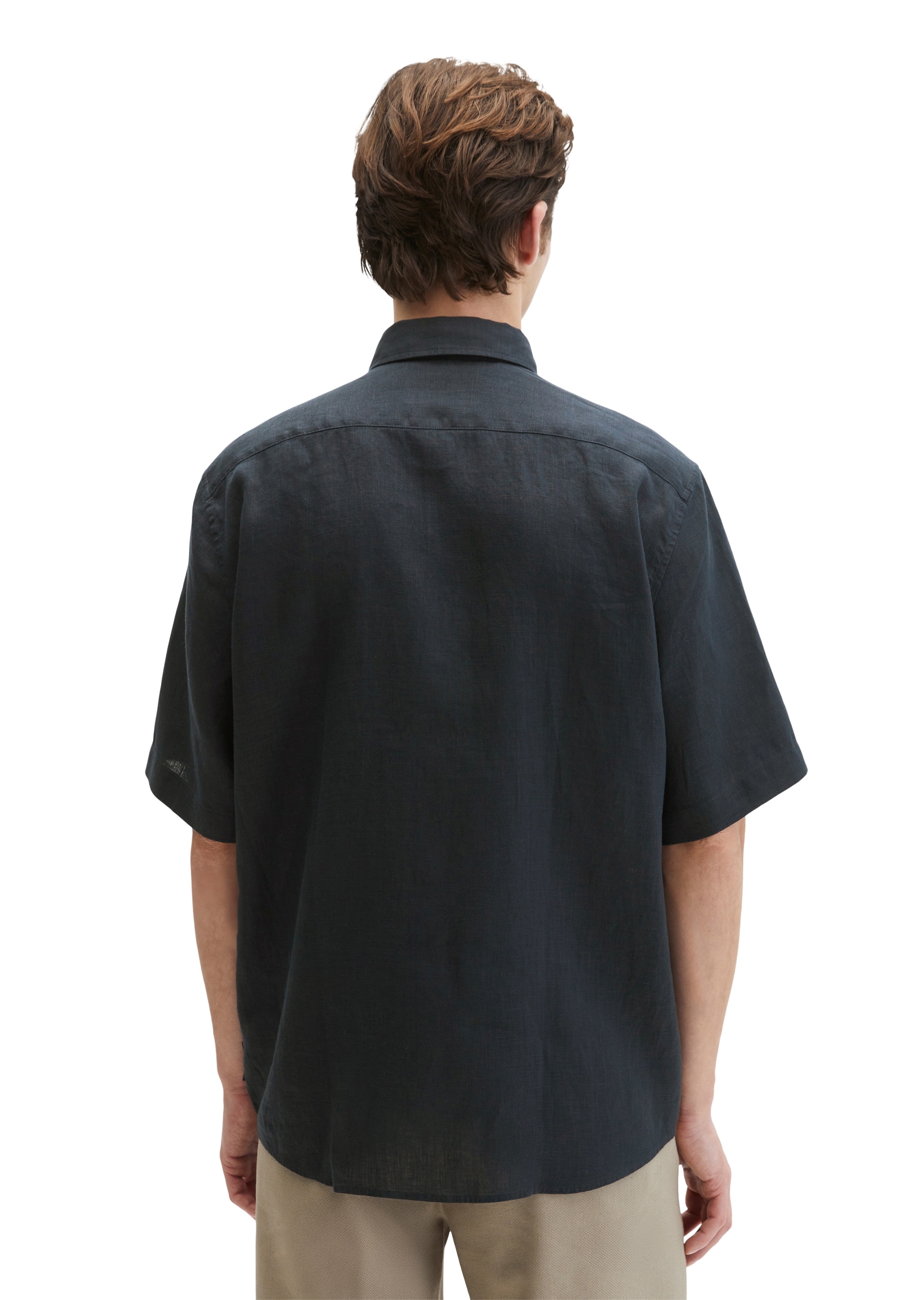 Marc O'Polo Leinenhemd mit aufgesetzter Brusttasche