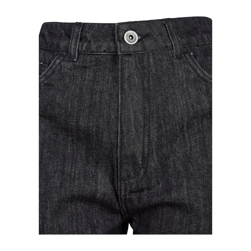 URBAN CLASSICS Stoffhose »Urban Classics Damen Ladies Denim Hotpants«, (1 tlg.)