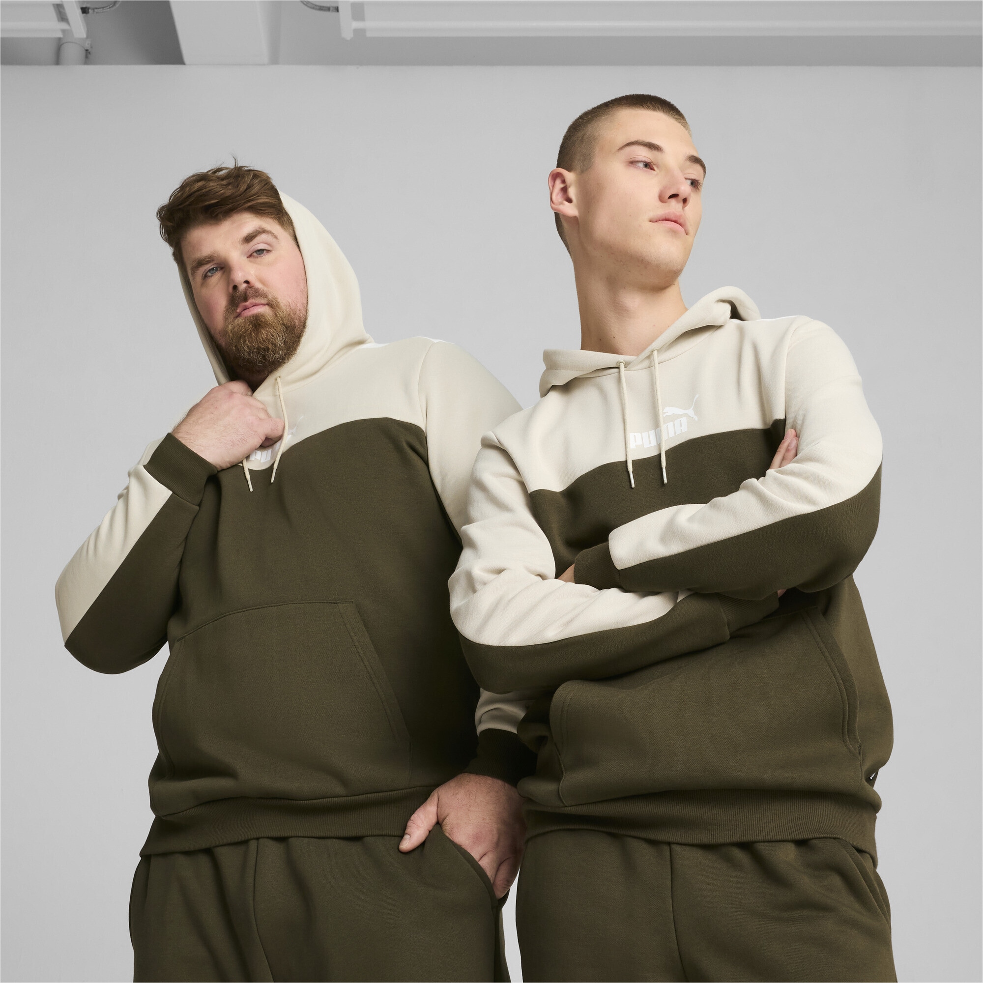 PUMA Hoodie »Essentials+ Block Hoodie Herren«