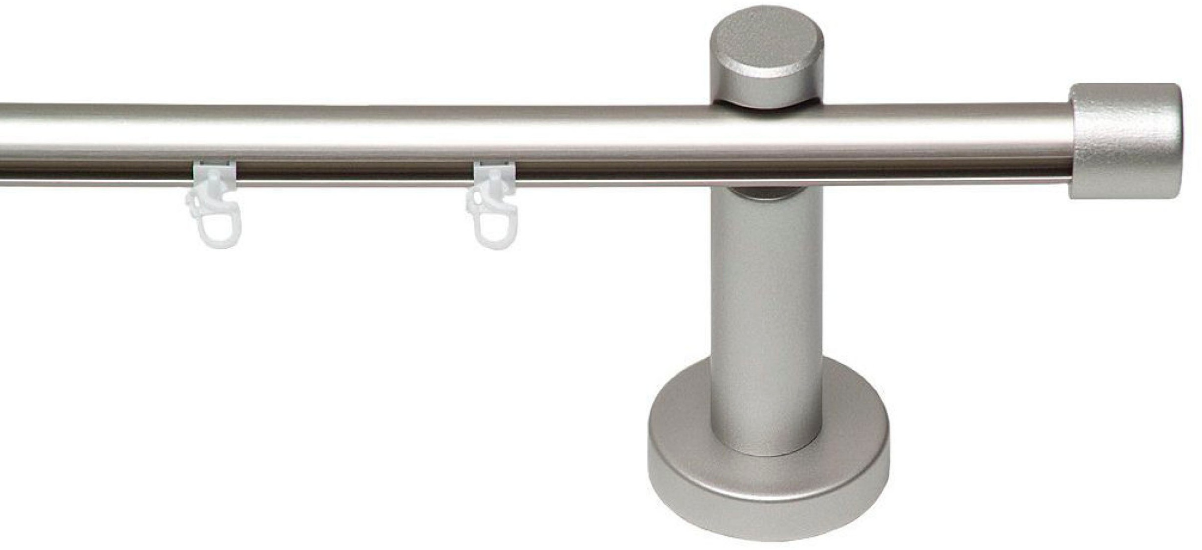 GARESA Gardinenstange "KEA" Ø 20 mm 1 läufig-läufig Wunschmaßlänge Vorhangg günstig online kaufen