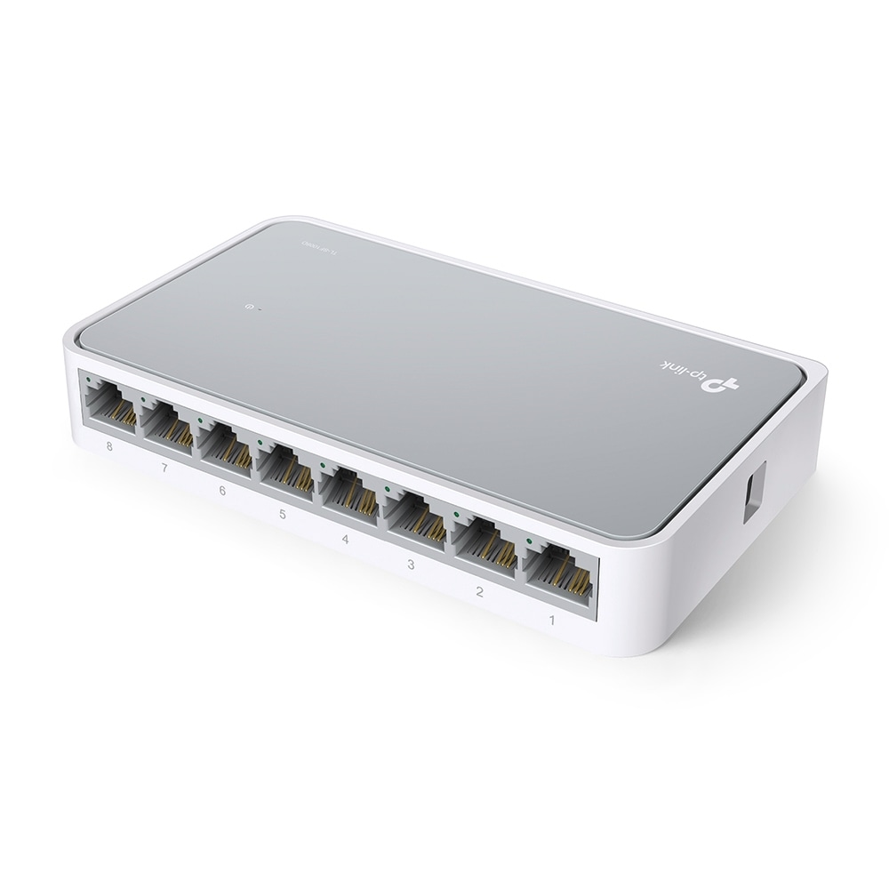TP-Link Netzwerk-Switch »TL-SF1008D 8-Port 10/100MBit Desktop Switch«