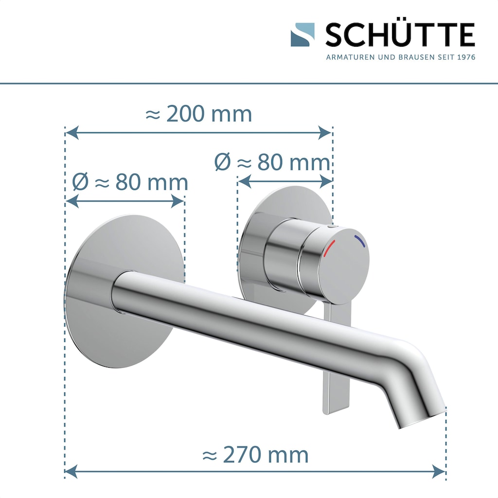 Schütte Waschtischarmatur »LOS ANGELES«