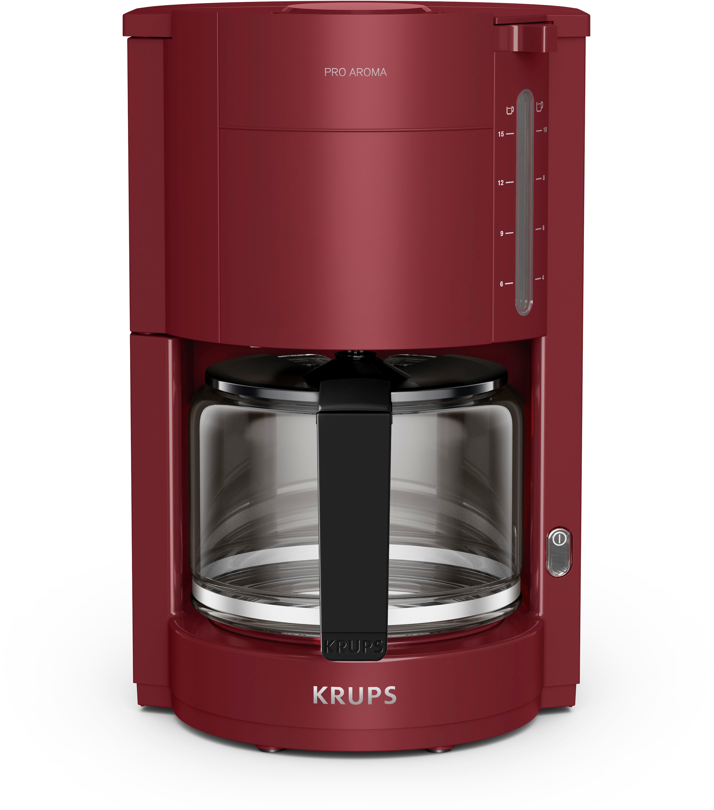 Krups Filterkaffeemaschine »F30905 Pro Aroma«, 1,25 l Kaffeekanne, Papierfilter-Permanentfilter, 1x4, Filterhalter Öffnungshilfe, 1,25 l, 30 Minuten Warmhaltefunktion