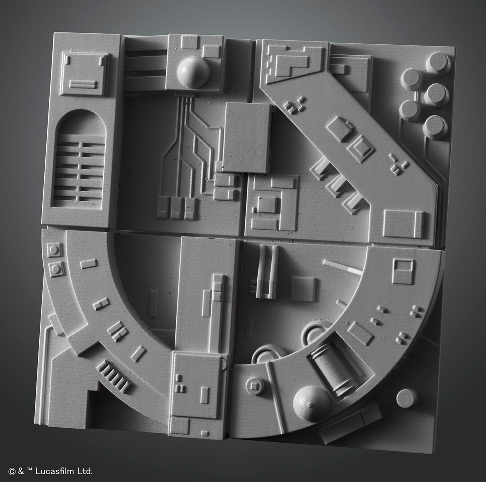 Bandai Modellbausatz »TIE Advanced, Star Wars«, 1:72