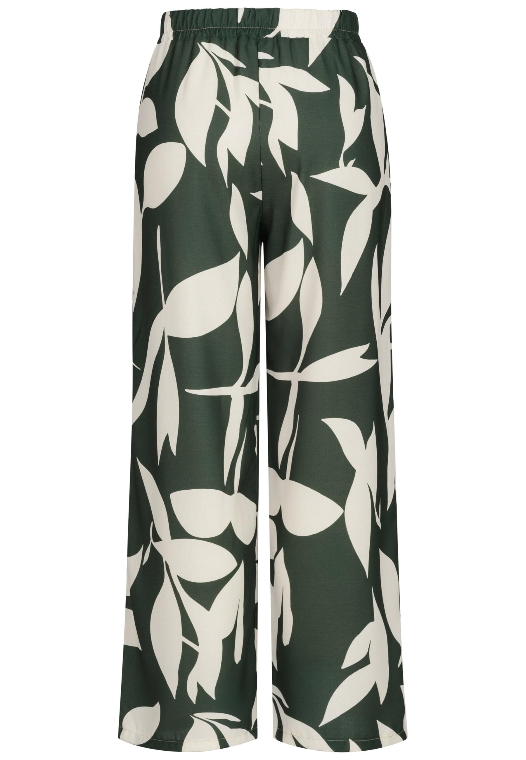 CLOUD 5IVE Stoffhose "CLOUD 5IVE Pants with floral aop and tie belt" günstig online kaufen