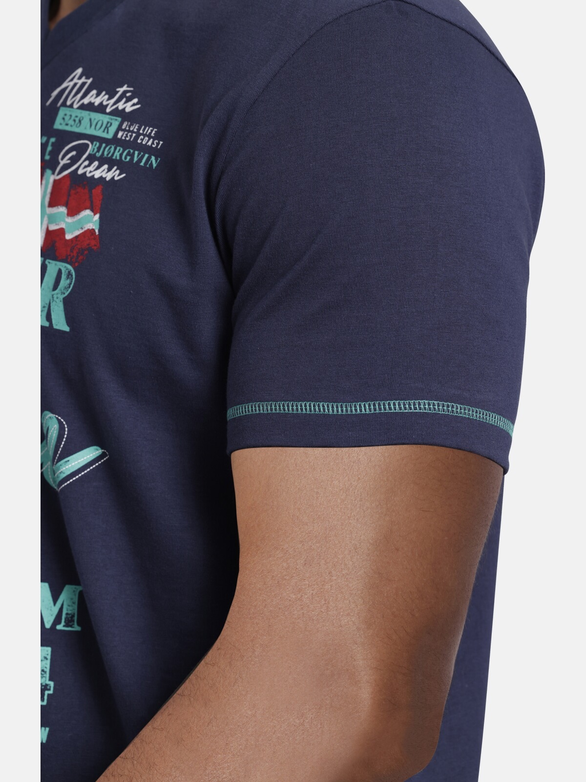 Jan Vanderstorm T-Shirt »T-Shirt NORDGER«