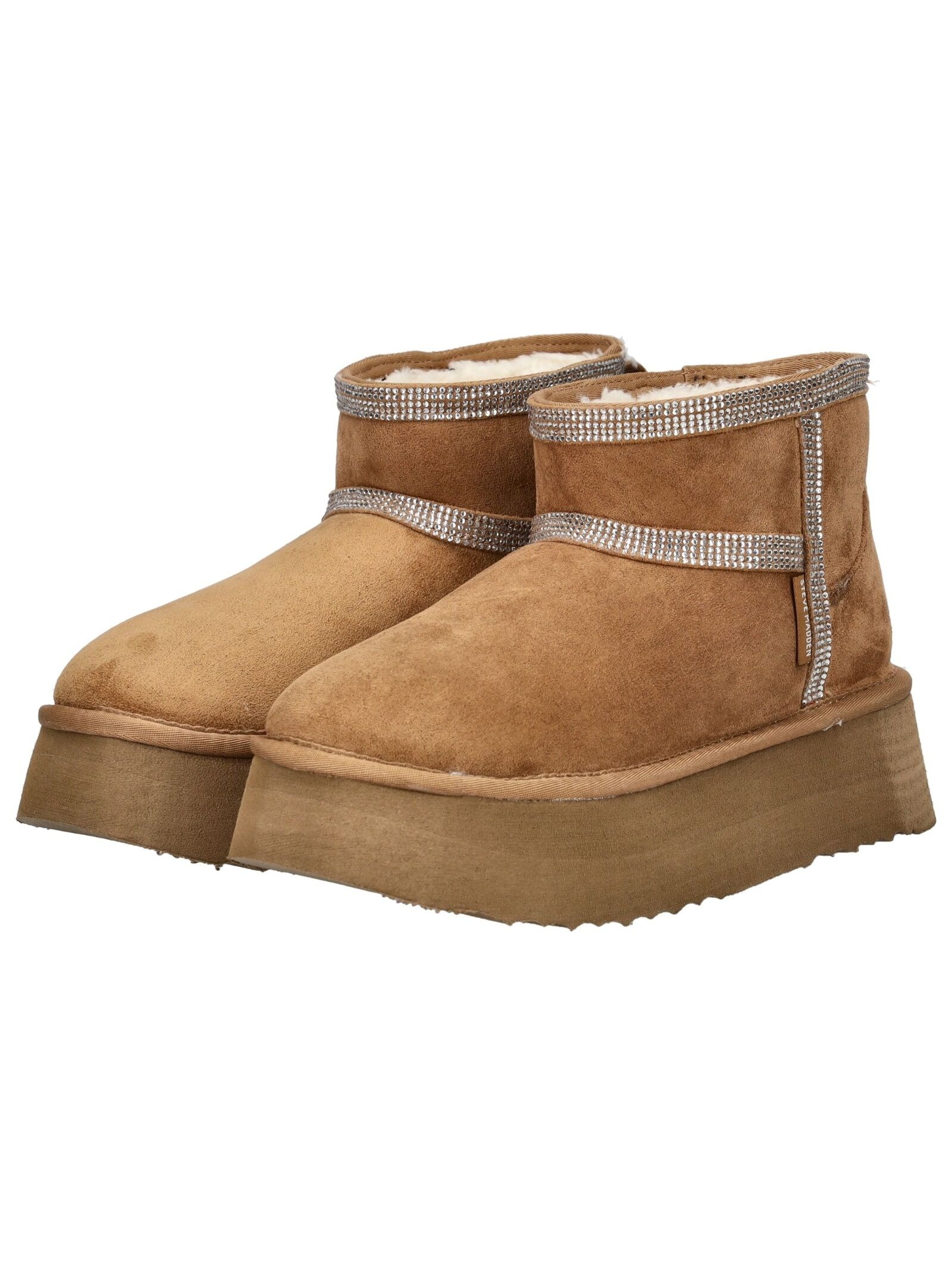 STEVE MADDEN Plateaustiefelette »STEVE MADDEN Stiefelette Veloursleder«