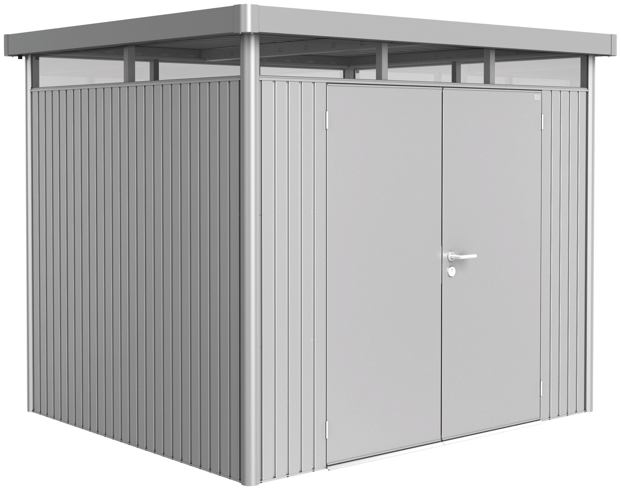 Biohort Gerätehaus »HighLine Gr. H3« silber-me...