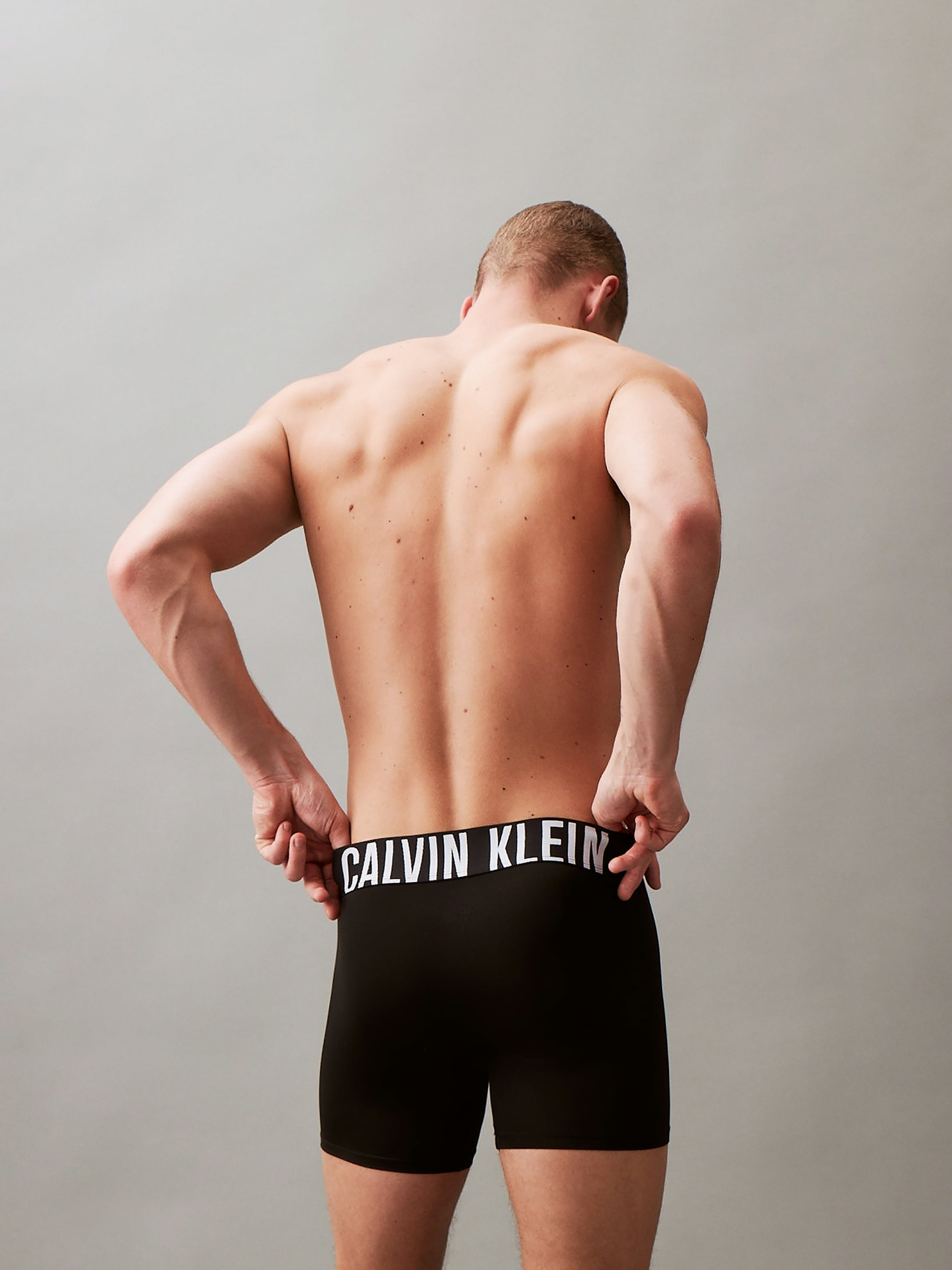 Calvin Klein Underwear Boxer »BOXER BRIEF 3PK«, (Packung, 3 St., 3er), mit Logo-Stretchbund