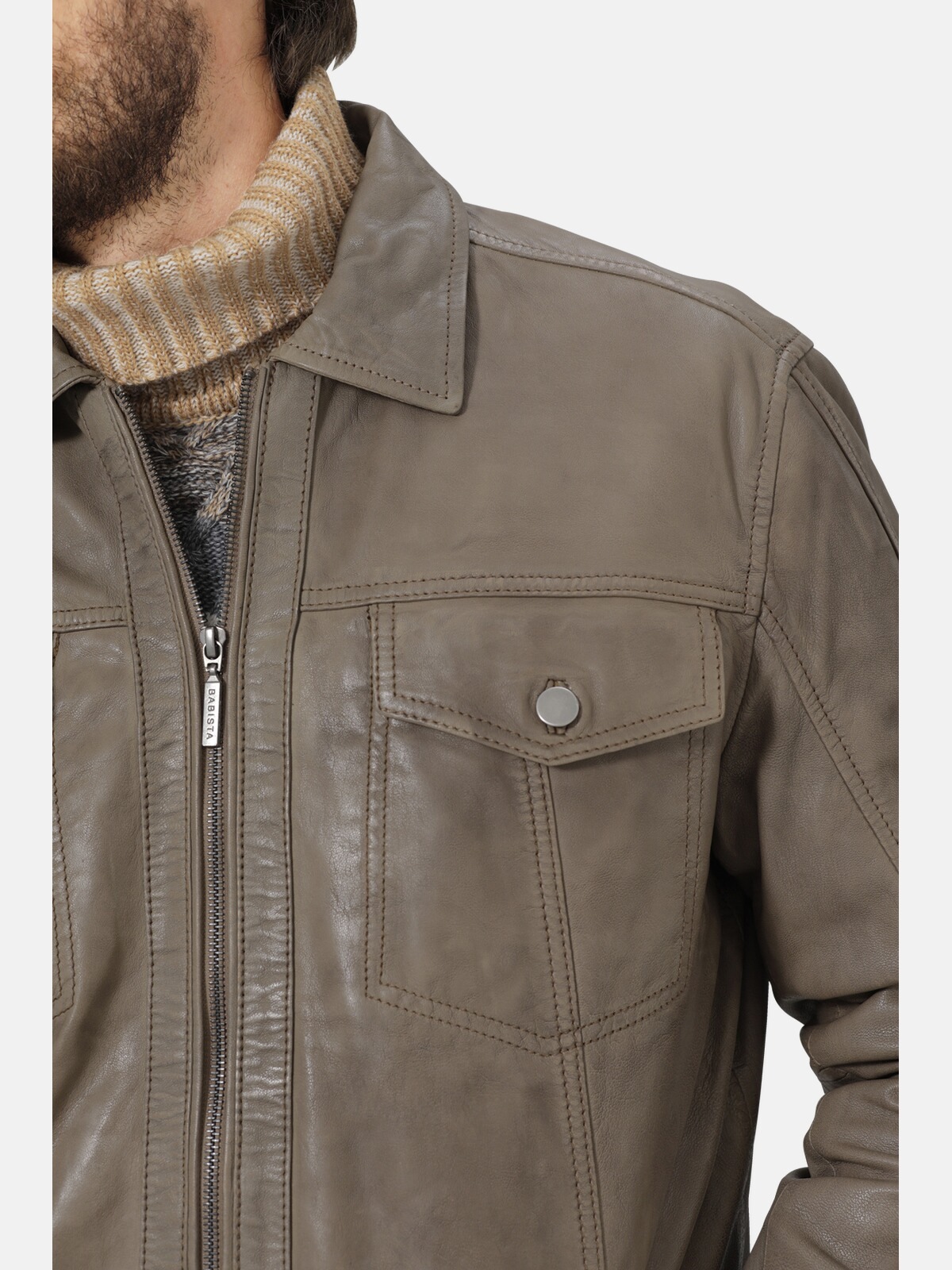 Babista Lederjacke »Lederjacke ZANLITE«, (1 St.), aus edlem Nappaleder
