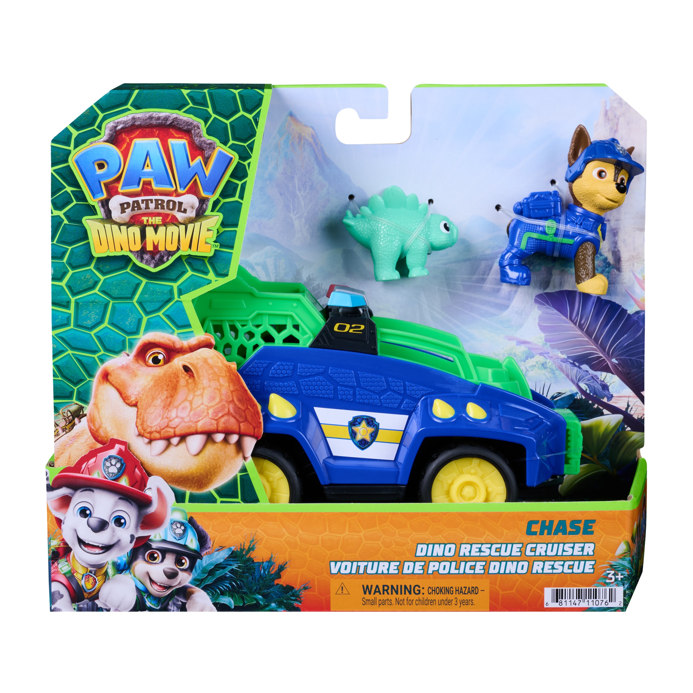 Spin Master Spielzeug-Auto »PAW Patrol: Der Dino Film, Chases Dino-Rettungs-Cruiser«