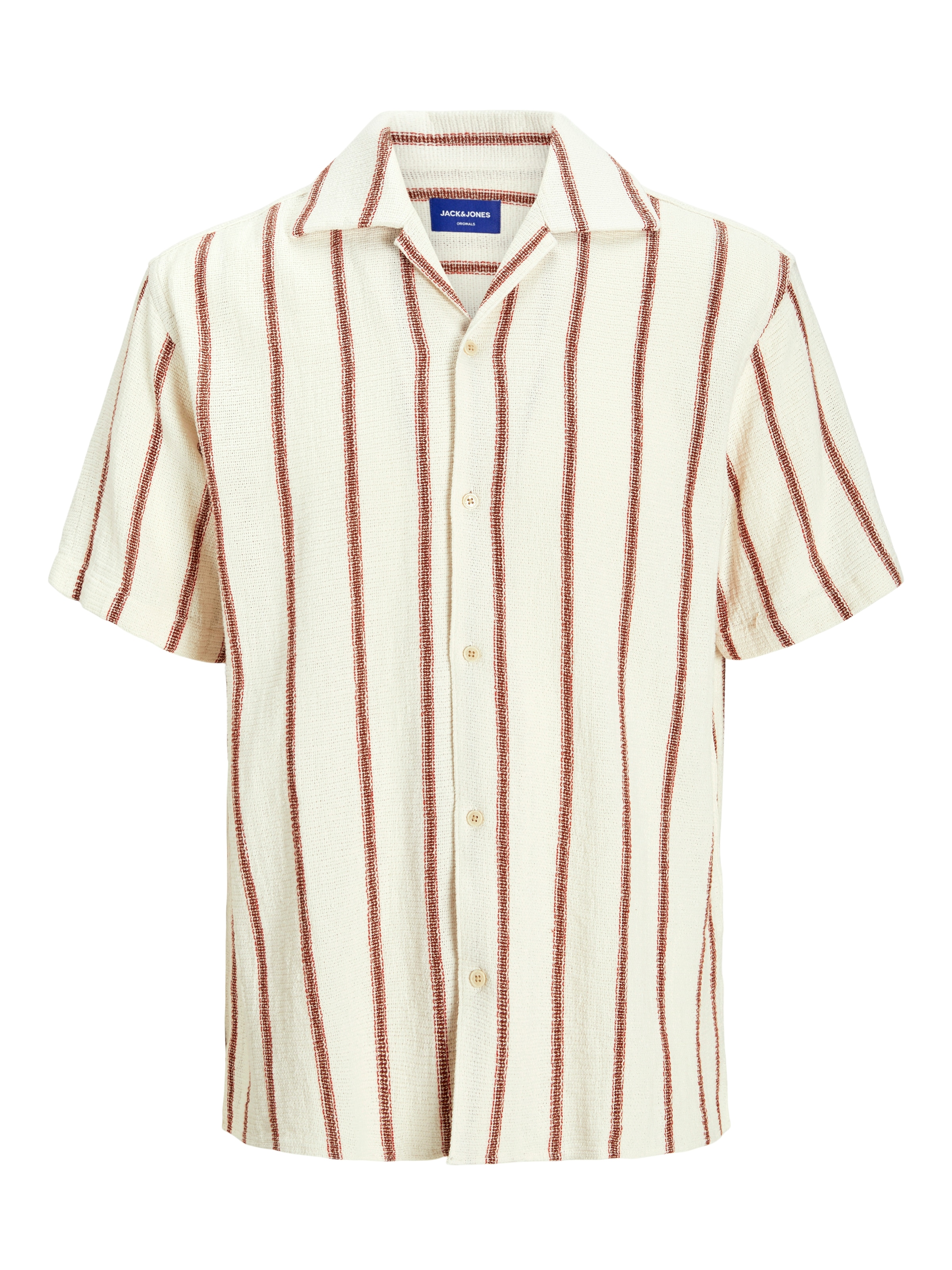 Jack & Jones Kurzarmhemd »JORCOBA STRIPE RESORT SHIRT SS SN«