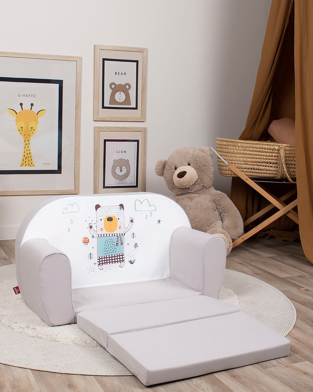 Knorrtoys® Sofa »Bär«, für Kinder; Made in Europe