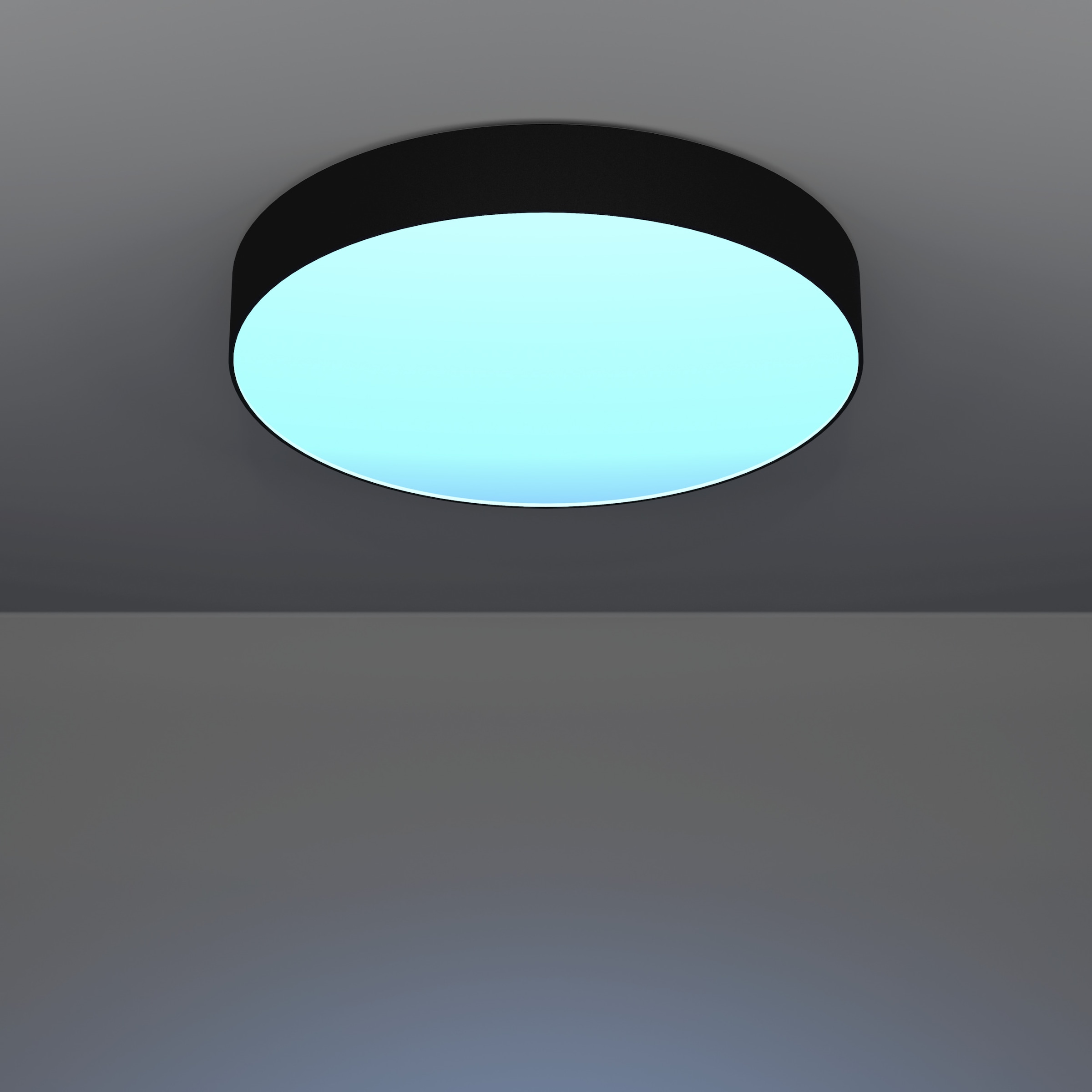 EGLO LED Deckenleuchte »GALLIZZI-Z Deckenlampe - Kunststoff - LED - 26W - IP20« LED-Modul 1 Stk. Kaltweiß | Neutralweiß | RGB | Warmweiß Wohzimmerlampe, Esszimmerlampe, Flur, Schlafzimmer, H7 x Ø49 cm