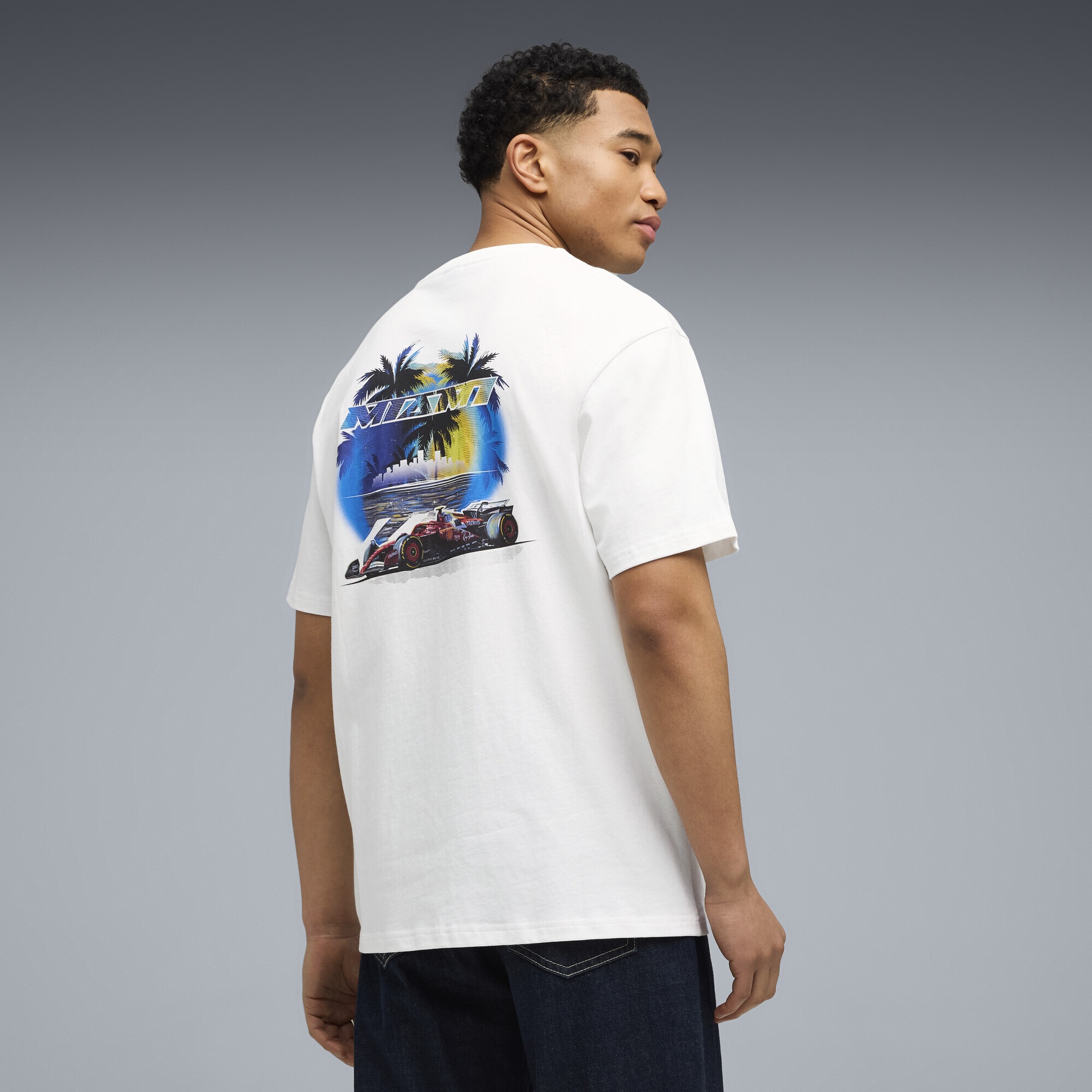PUMA T-Shirt »Scuderia Ferrari Miami Oversized T-Shirt Herren«