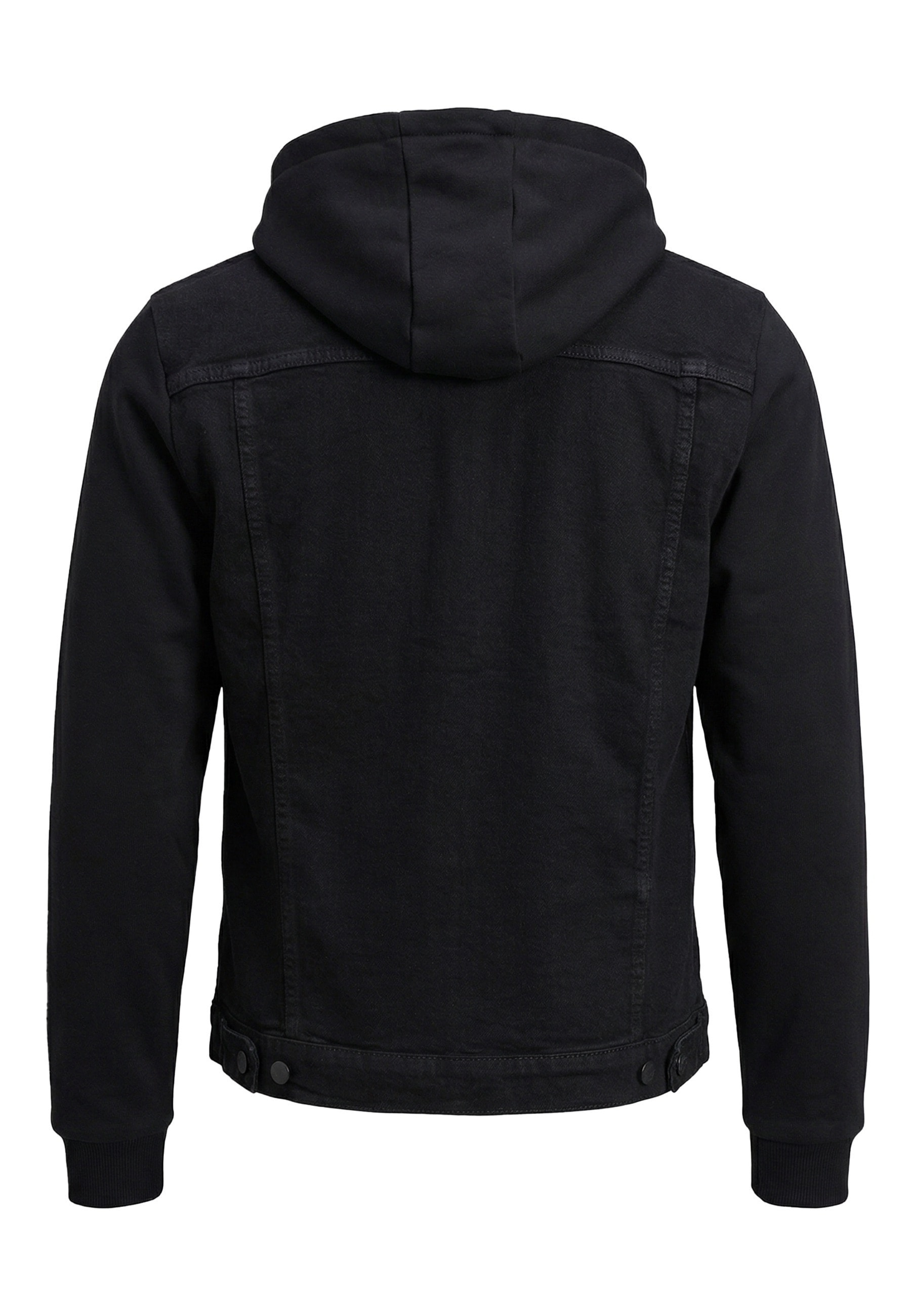 Brandit Anorak »Brandit Herren Cradock Denim Sweat Jacket« 1 Stk. tlg. mit Kapuze