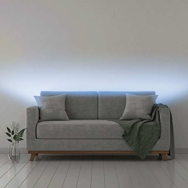 näve LED-Streifen »Stripe«, 1 St.-flammig, LED Stripe RGB, Tuya, Bluetooth,  5m, Fernbedienung, IP20, Dimmbar,19W | BAUR