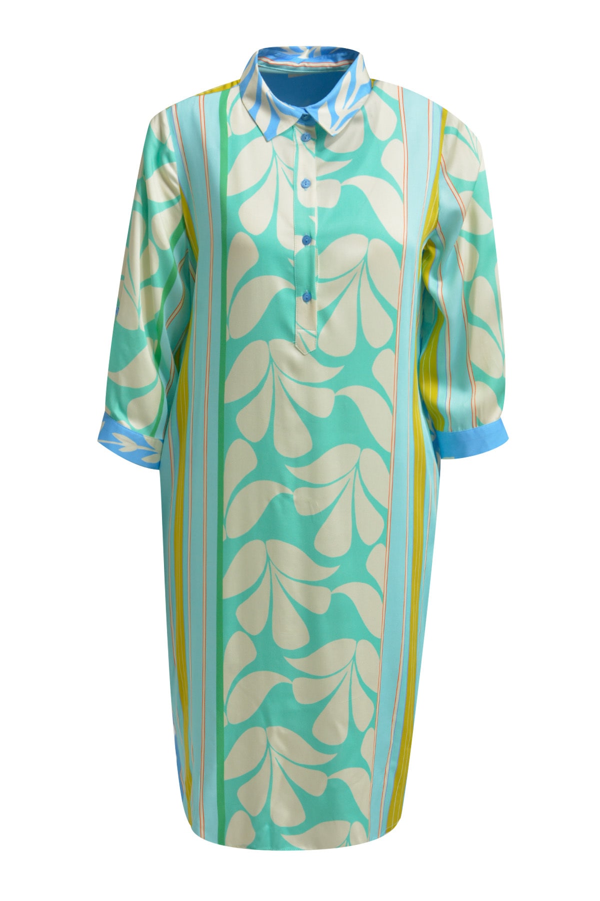 Milano Italy Sommerkleid, mit Seitenschlitze