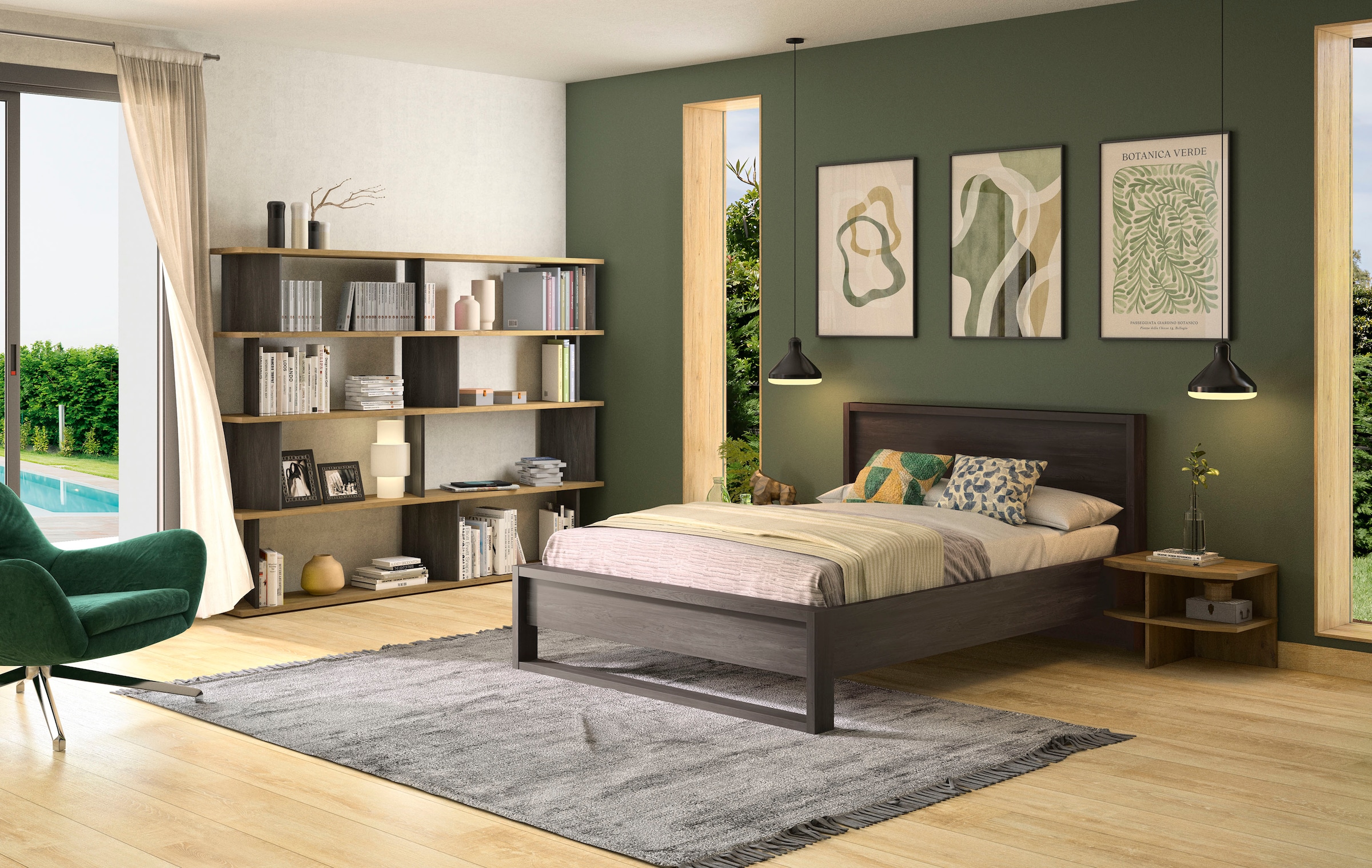 Gami Bücherregal, Ein großes Bücherregal, das überall seinen Platz finden wird!