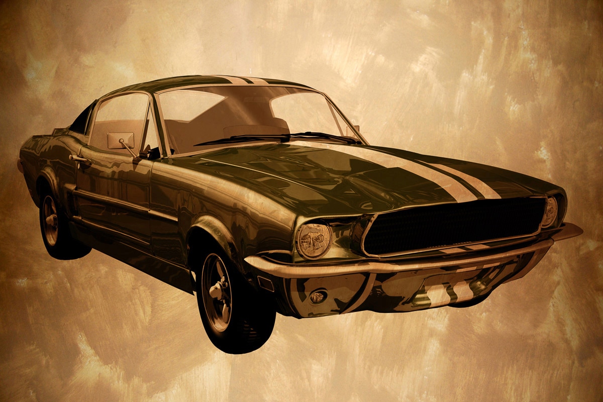 Papermoon Fototapete »Oldtimer«