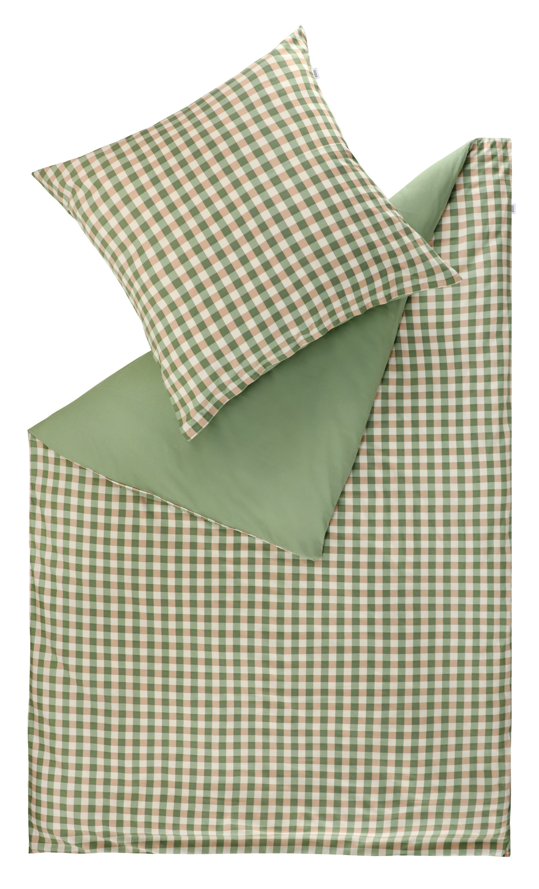 SCHÖNER WOHNEN-Kollektion Wendebettwäsche »Vichy« mit weichem Flanellcharakter