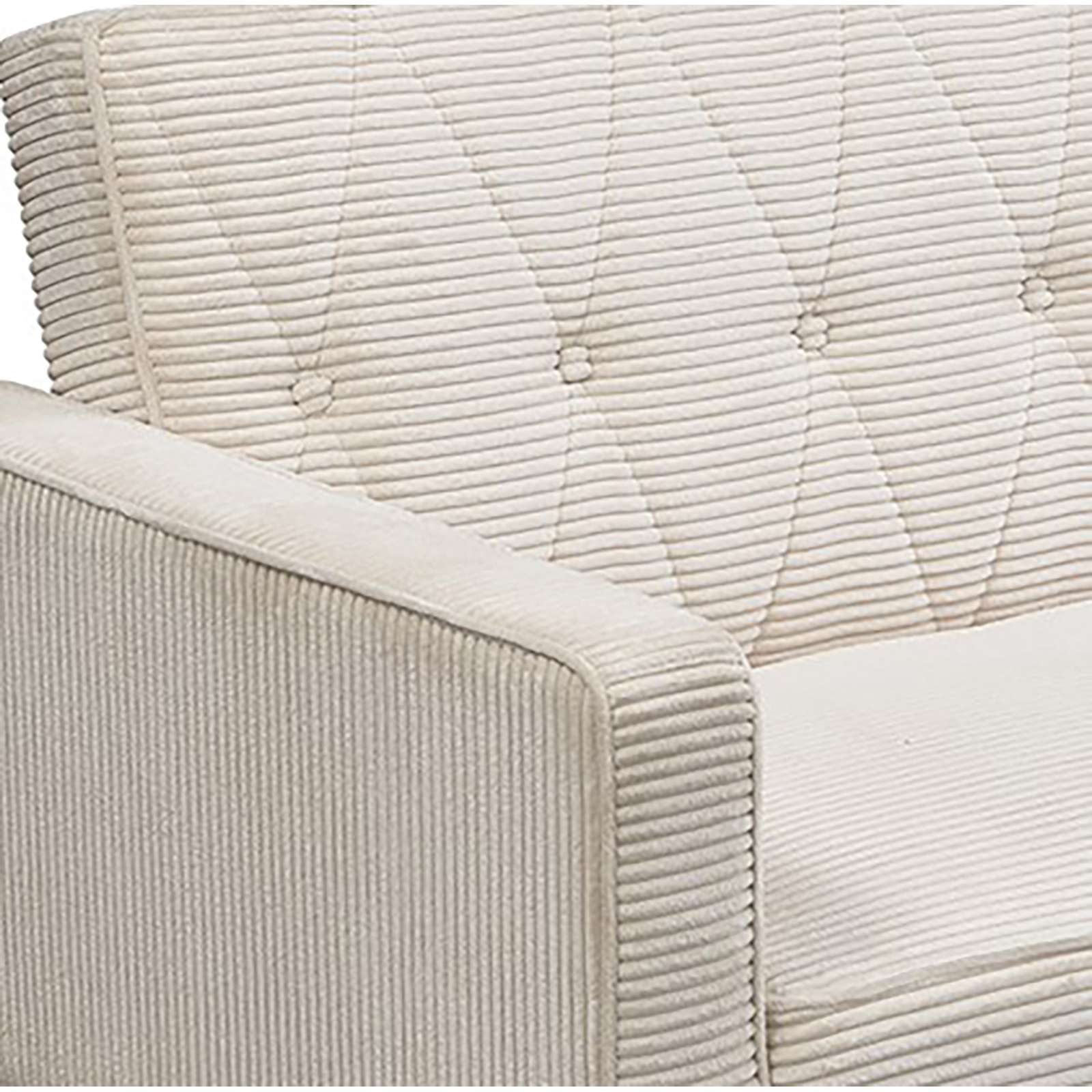 Dorel Home 3-Sitzer »Avon«, Schlafsofa 213cm, Bettfunktion (110/190cm), trendiger Cord o. Webstoff
