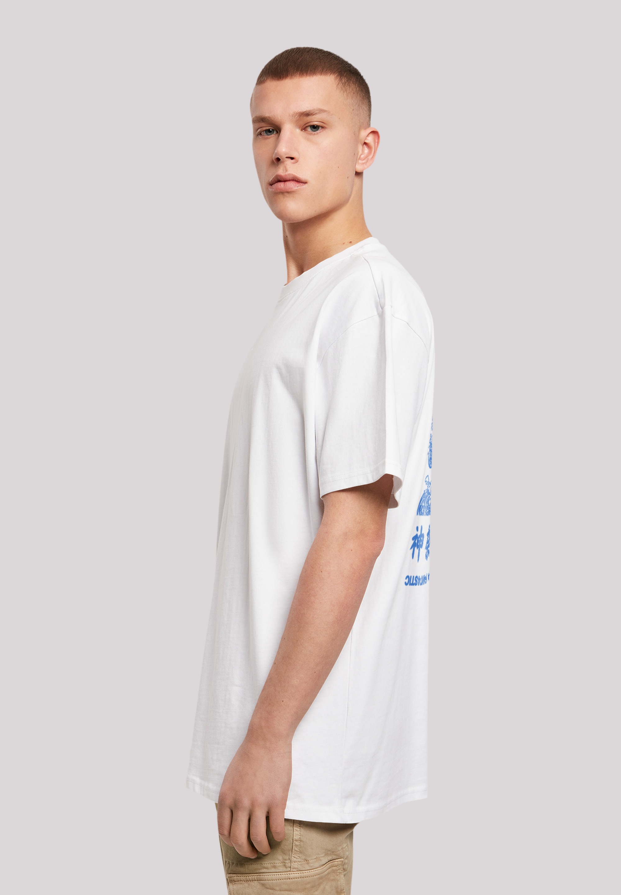 F4NT4STIC T-Shirt »Kanagawa Welle«, Print