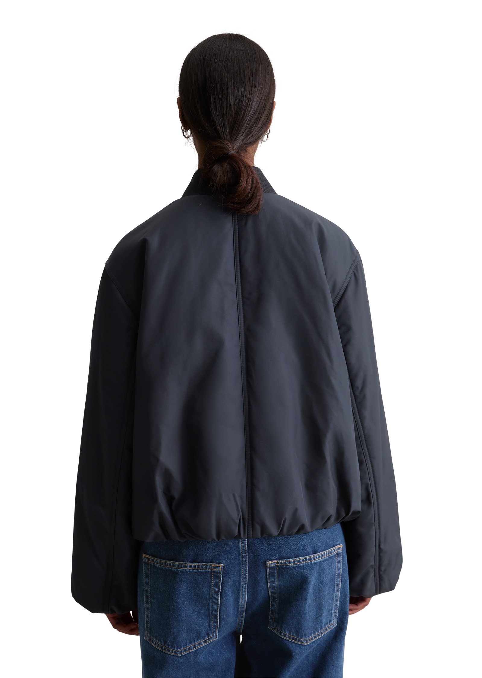 Marc OPolo DENIM Blouson "im Aviator-Stil relaxed fit cropped aus recycelte günstig online kaufen