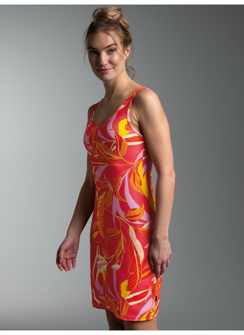 Trigema Jerseykleid »TRIGEMA Trägerkleid mit Allover-Muster "Aloha"« 1 tlg.