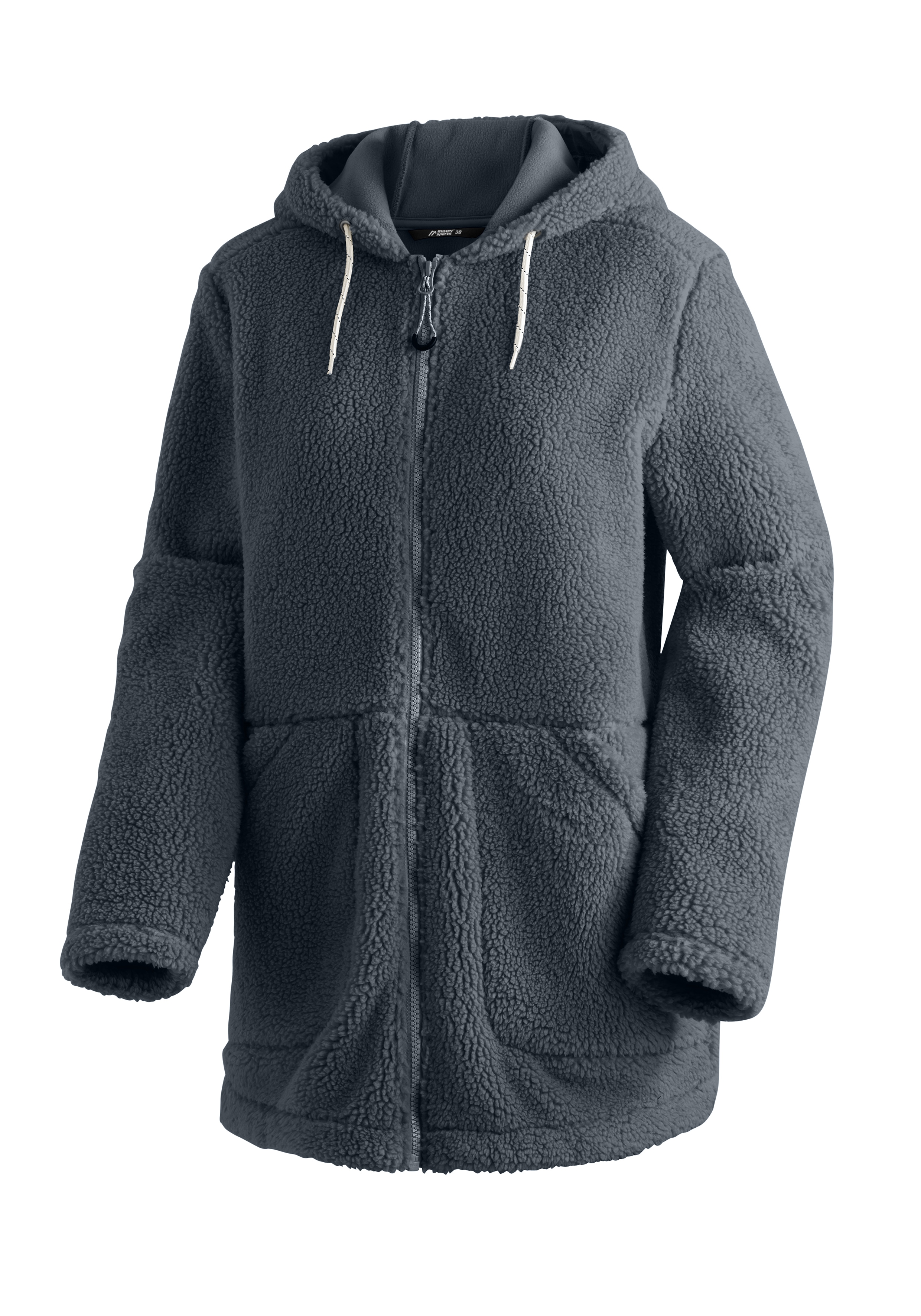 Maier Sports Fleecejacke "Cheviot W" atmungsaktives Damen Fleece, weiter Schnitt