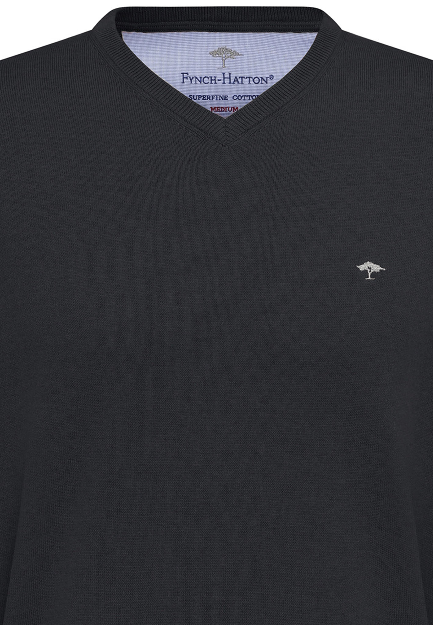 Thumbnail - FYNCH-HATTON Strickpullover "FYNCH-HATTON Pullover mit V-Kragen" mit V-Ausschnitt