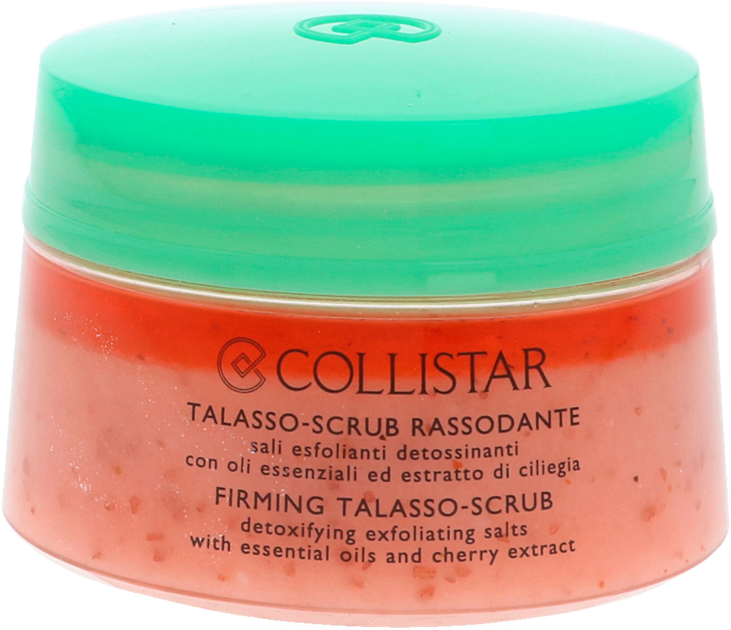 COLLISTAR Damen Körperpeeling "Firming Talasso Scrub", 300 g, rot, Hautreinigungsmittel, Strafft die Haut, mit hawaiianischem Salz, verwöhnt die Haut.