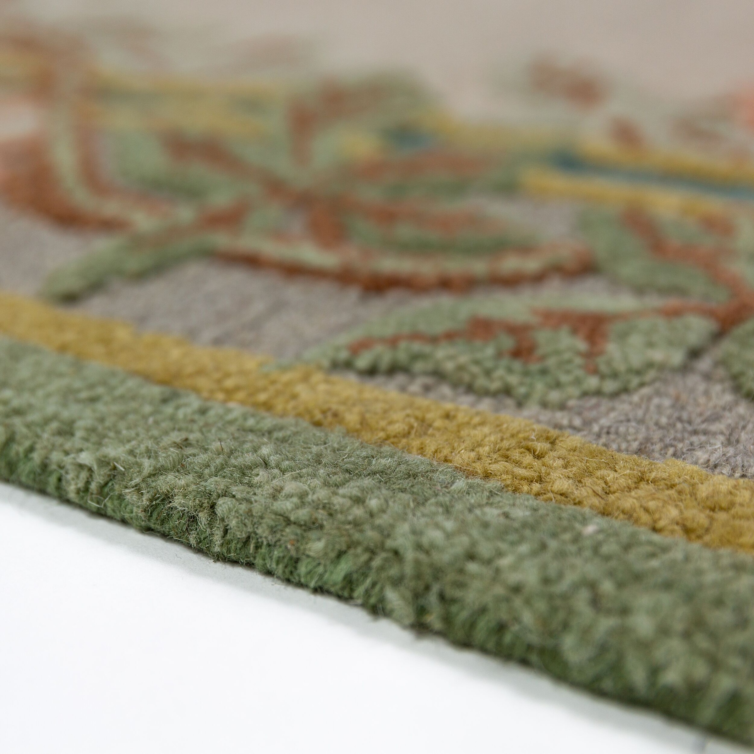 FLAIR RUGS Teppich »VERONA FLORAL WOOL« rechteckig 8 mm Höhe
