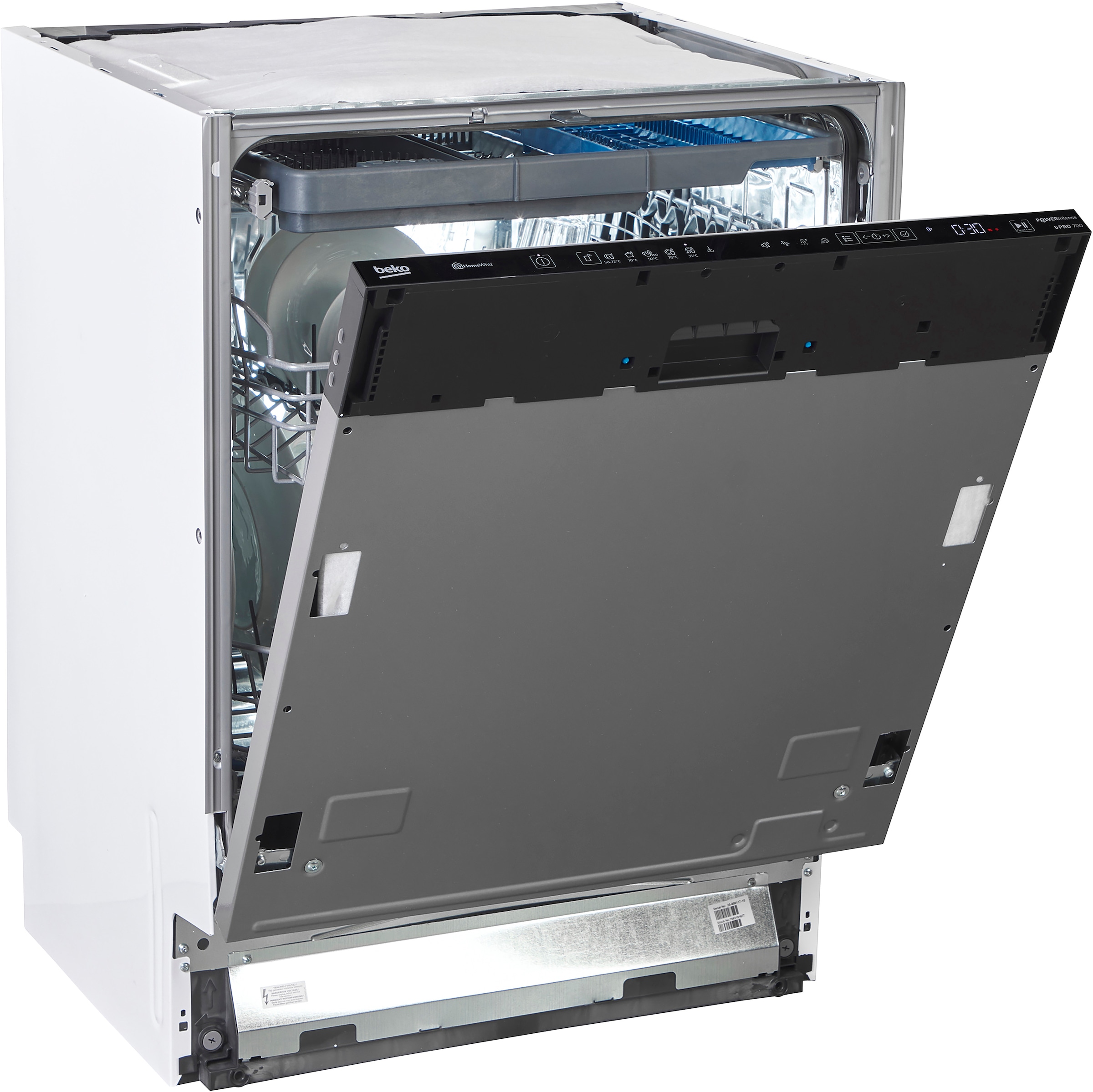BEKO vollintegrierbarer Geschirrspüler »BDIN36462P« 8,5 l 14 tlg. Maßgedecke Die PowerIntense-Technologie sorgt für herausragende Spülergebnisse