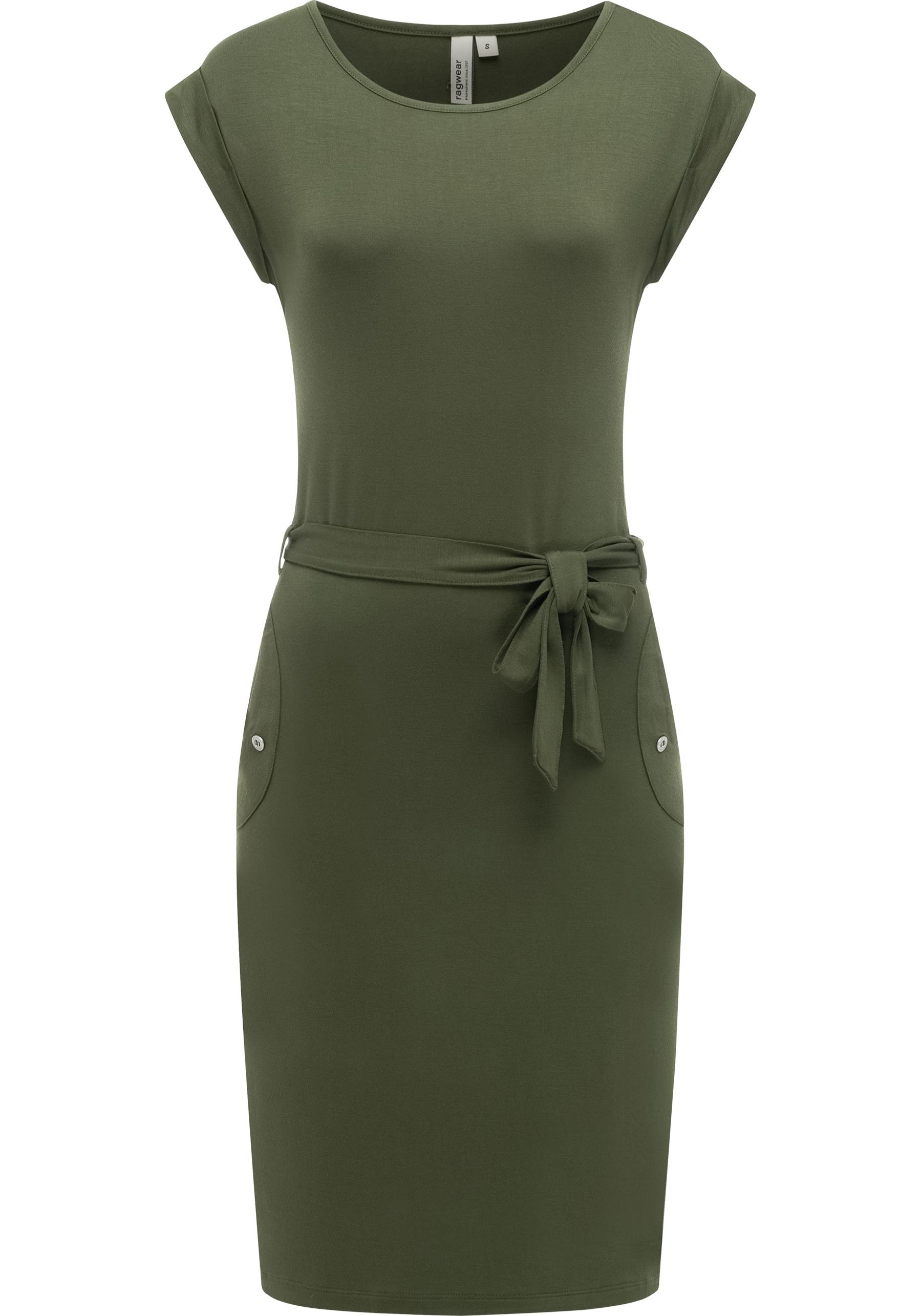 Ragwear Sommerkleid "Taggien" Eingrifftaschen Knielanges, leichtes Midiklei günstig online kaufen