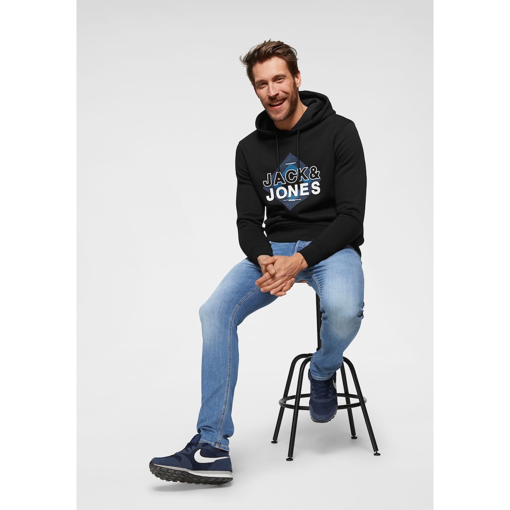 Jack & Jones Kapuzensweatshirt, mit Logodruck