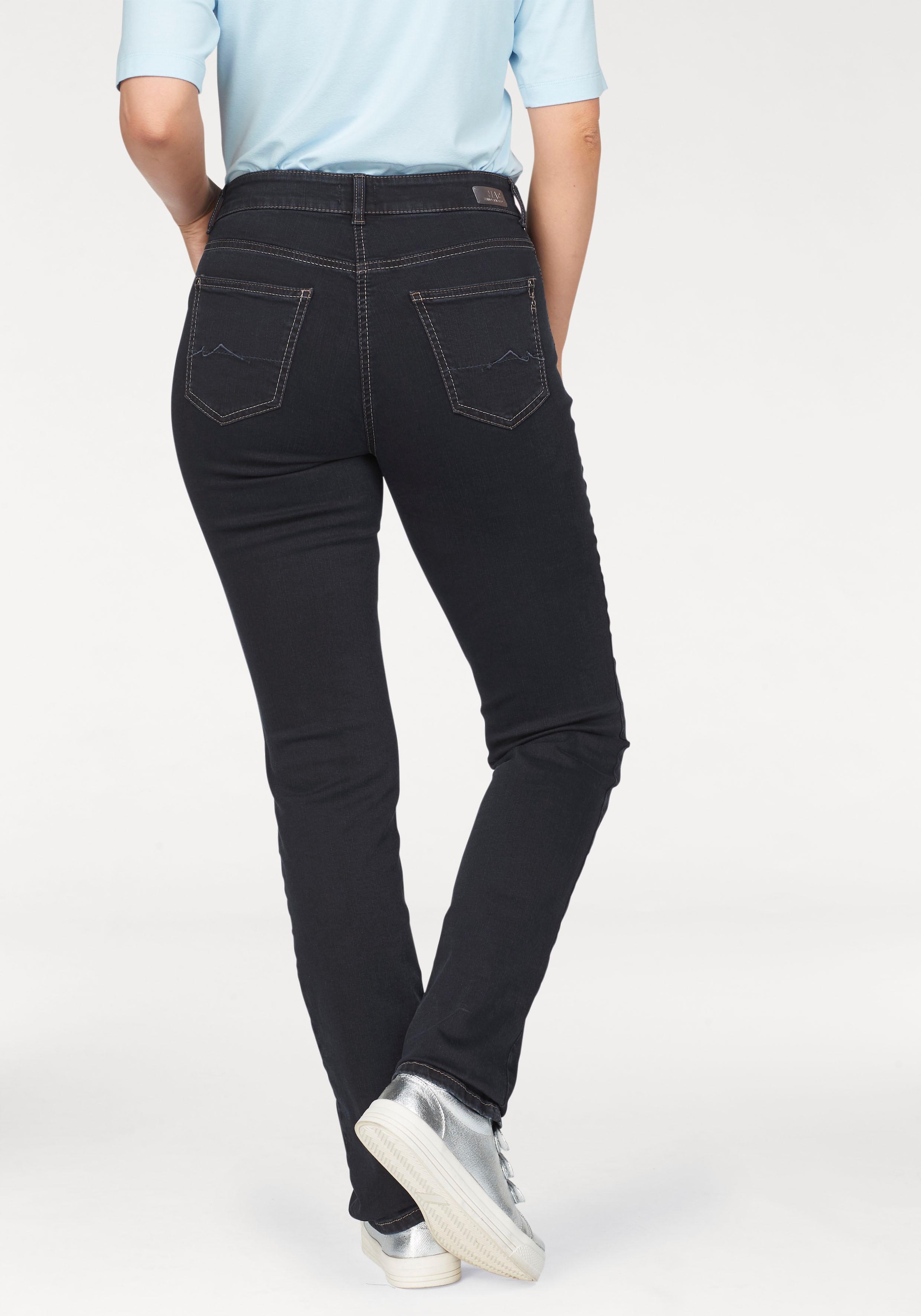 MAC Stretch-Jeans »Melanie«, Gerade geschnitten für kaufen | BAUR