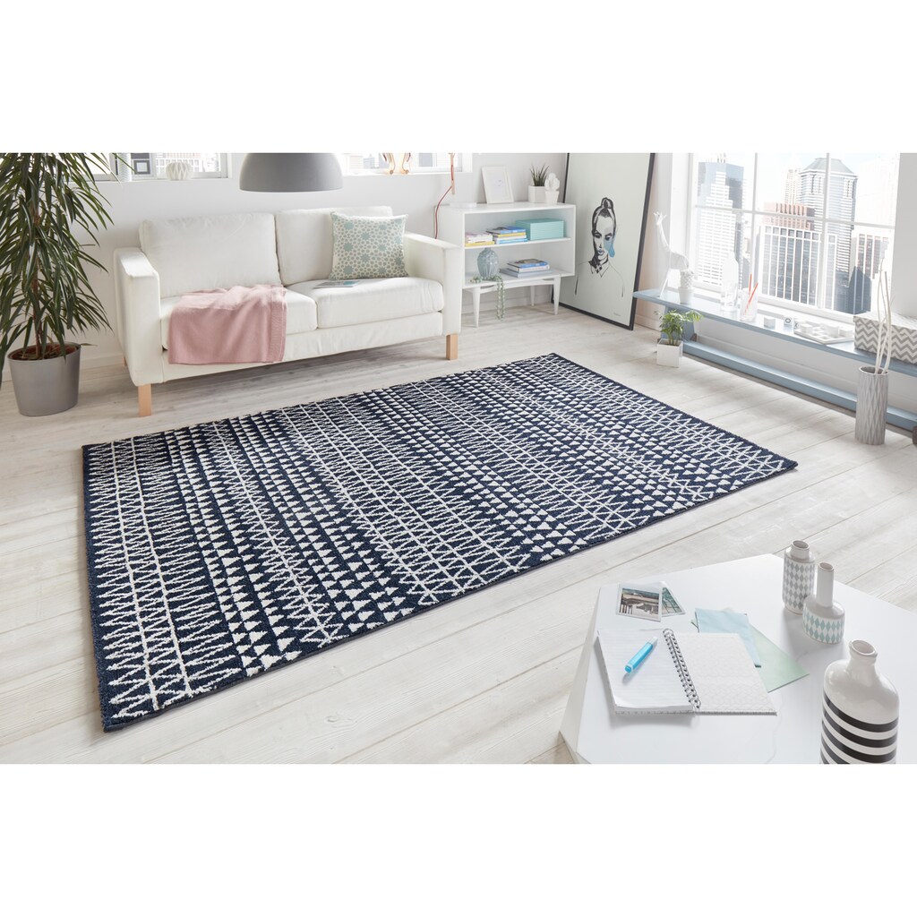 MINT RUGS Teppich »Scandinavian«, rechteckig, Kurzflor, Skandi Look, Wohnzimmer