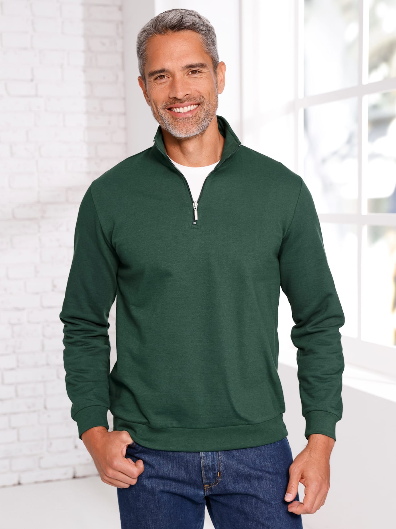 Classic Langarmshirt "Sweatshirt", 1 Stk. günstig online kaufen