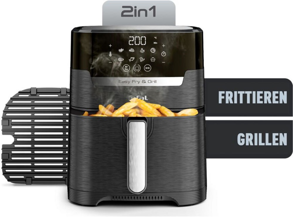Tefal Heißluftfritteuse "Easy Fry & Grill Precision" 1550 W XL Kapazität, 8 günstig online kaufen