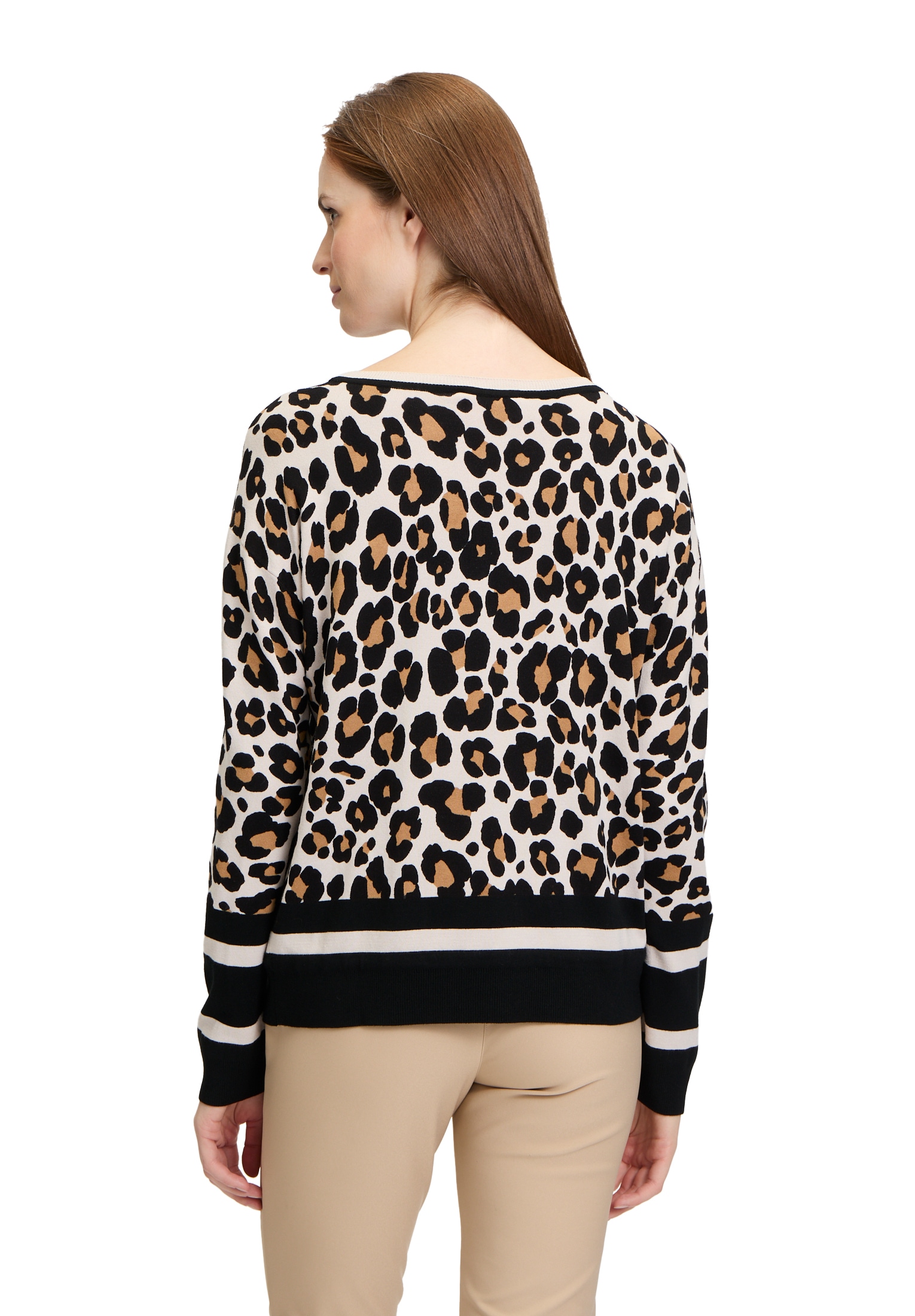 Betty Barclay Strickpullover »Betty Barclay Damen Feinstrickpullover mit Print«, (1 tlg.), Druck