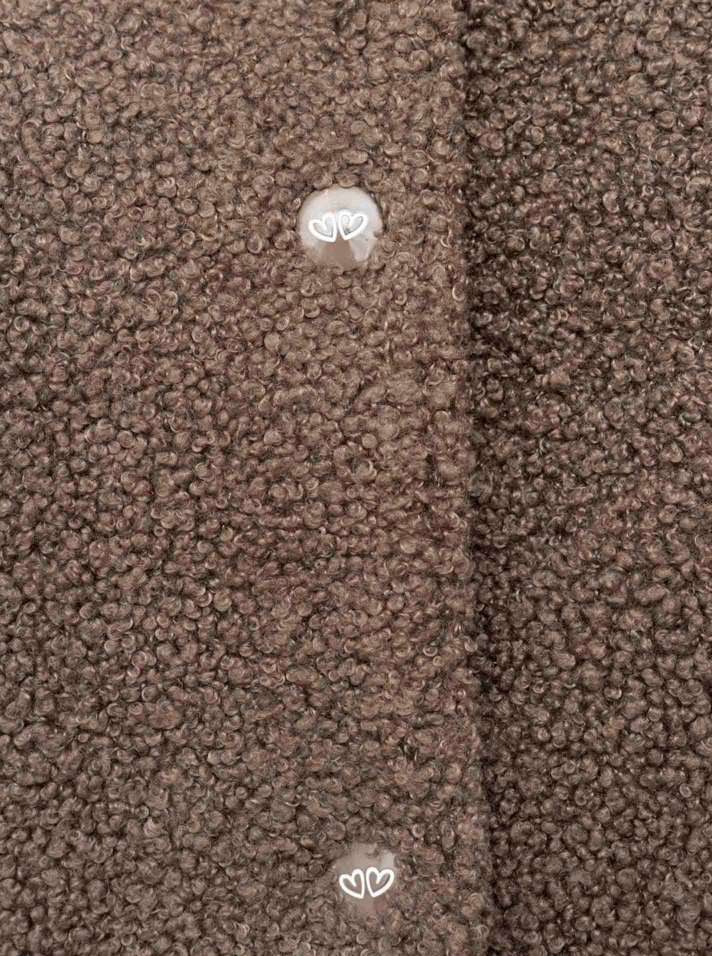 Zwillingsherz Bomberjacke »"Smile Love"« ohne Kapuze seitliche Taschen, Knopfleiste, Kontrastbündchen, Patch