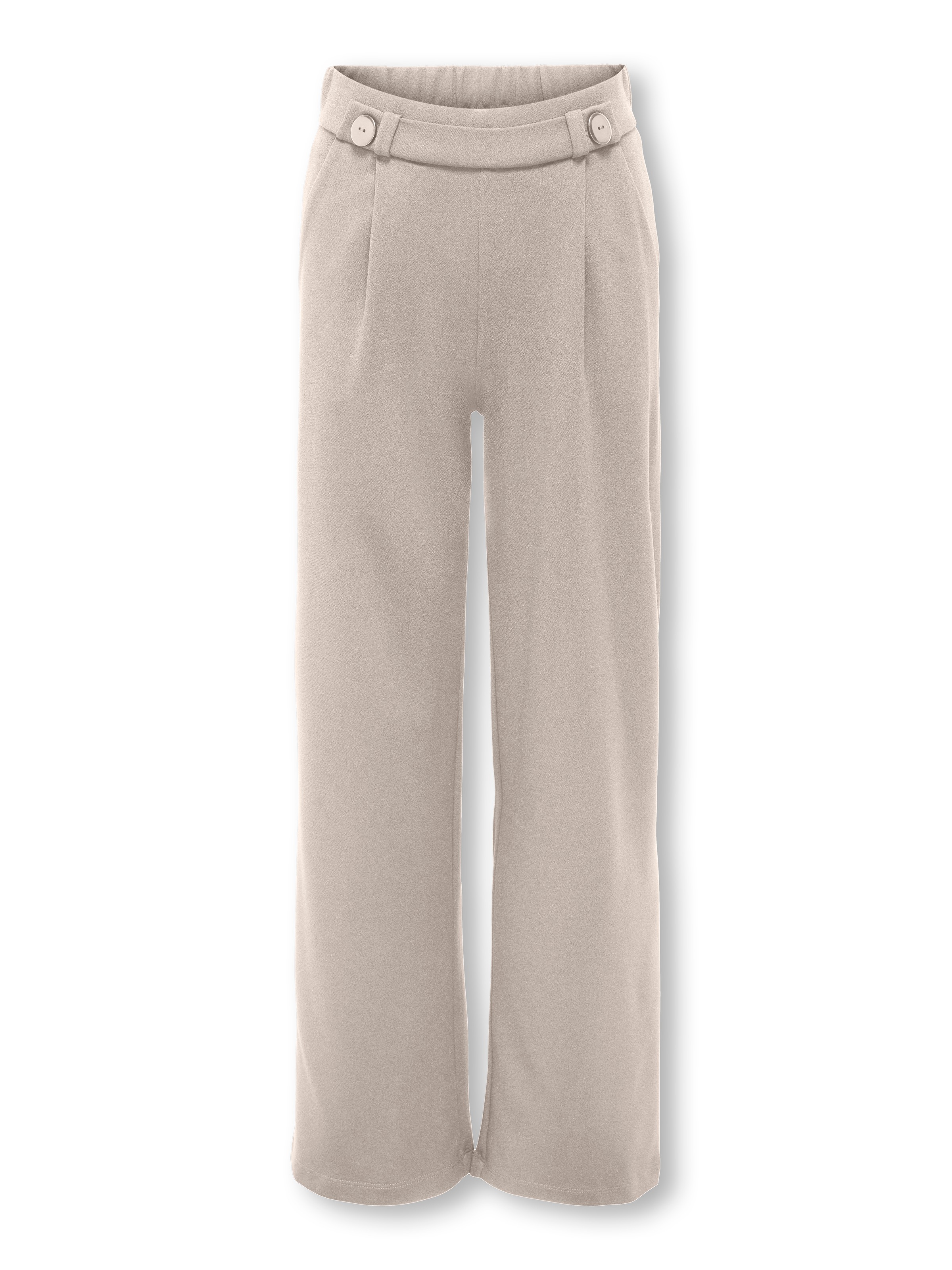 KIDS ONLY Mädchen Schlupfhose "KOGGEGGO LIFE LONG PANT JRS NOOS"chateau gray, Gr. 140, unifarben, Web, Obermaterial: 95% Polyester, 5% Elasthan, Hosen